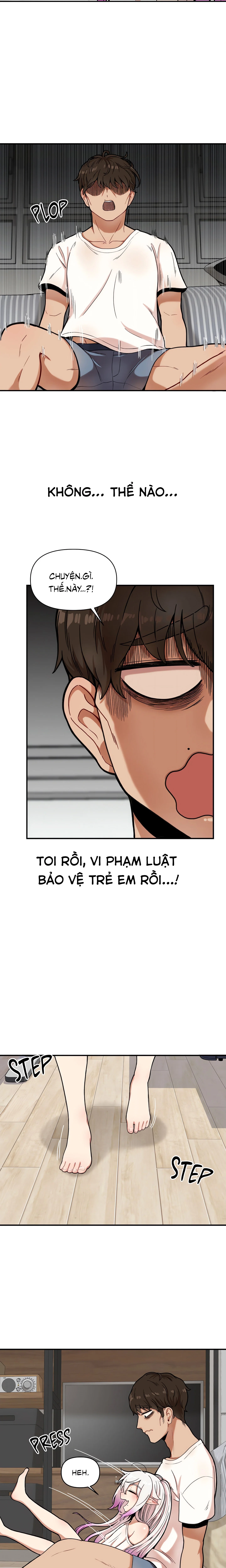 HentaiVN.net - Ảnh 9 - Con Mèo Nhặt Được Hóa Ra Là Succubus!? Tôi nhận được kĩ năng vô hình (Không che) - Chap 2