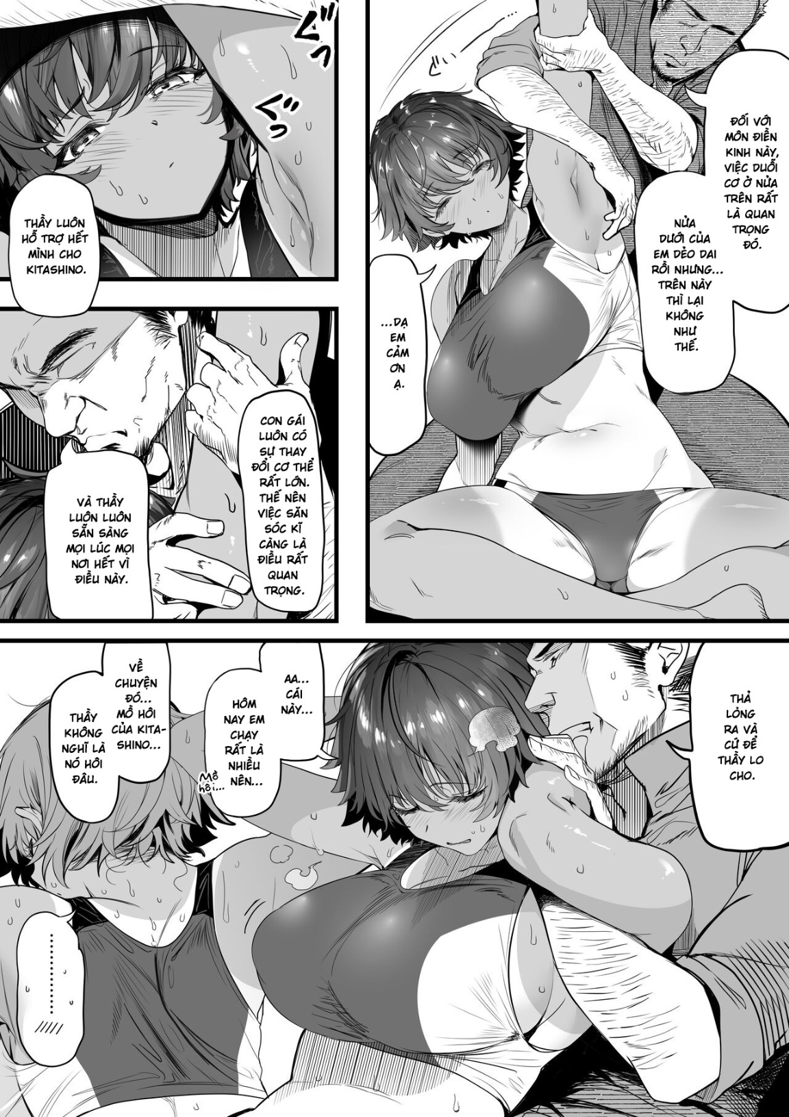 HentaiVN.net - Ảnh 10 - Kansai Gyogyou Kyoudou Kumiai (Marushin)] Rikujoubu no Bokukko Doukyuusei ga Chuunen Komon ni Mesu ni Sareru Ichibu Shijuu - Siêu phẩm