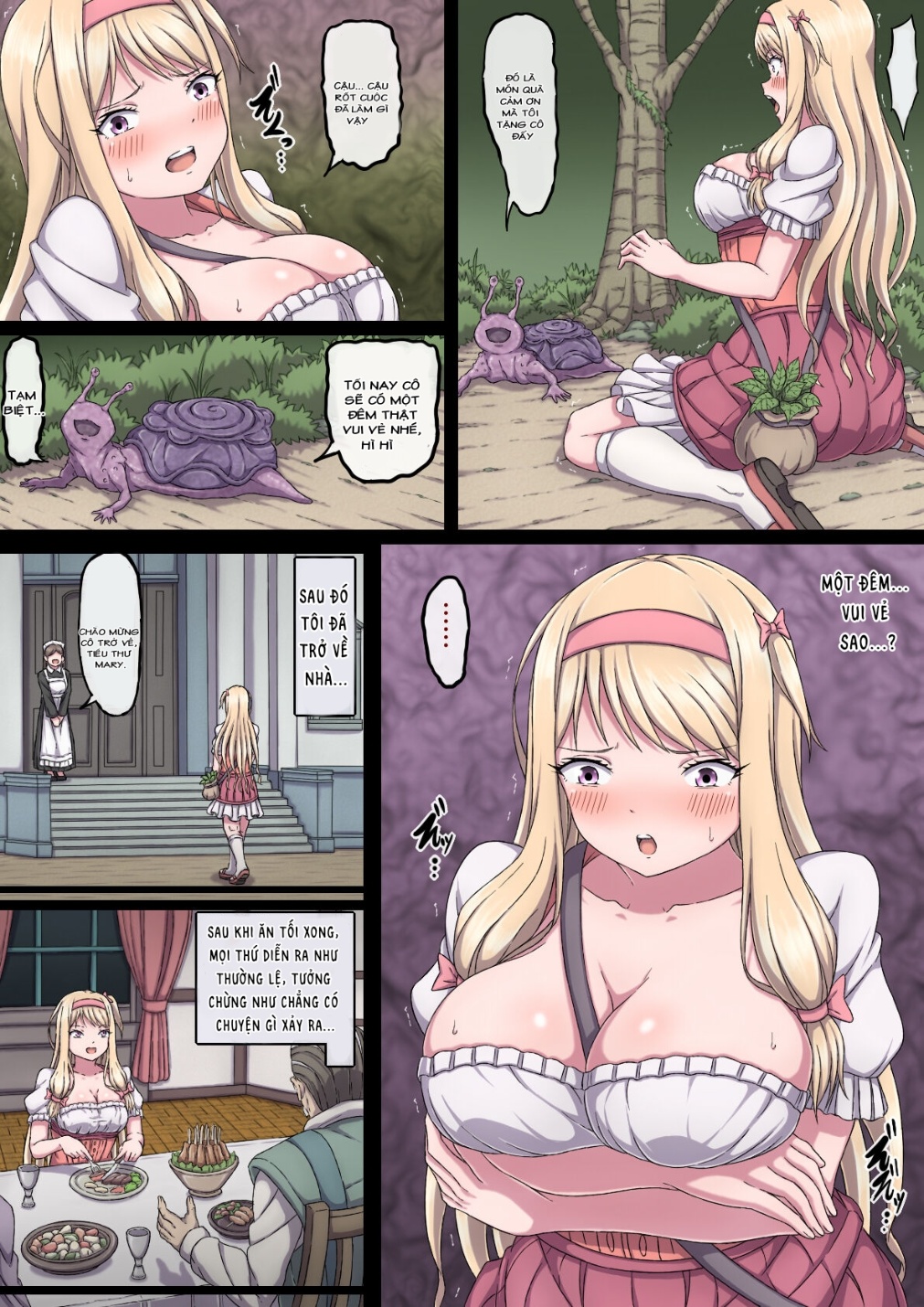 HentaiVN.net - Ảnh 10 - Marie và con quỷ vắt sữa ~ Bộ ngực của cô ấy được làm bằng sữa mẹ và núm vú của cô ấy bắn sữa nhiều lần ~ - Chap 1
