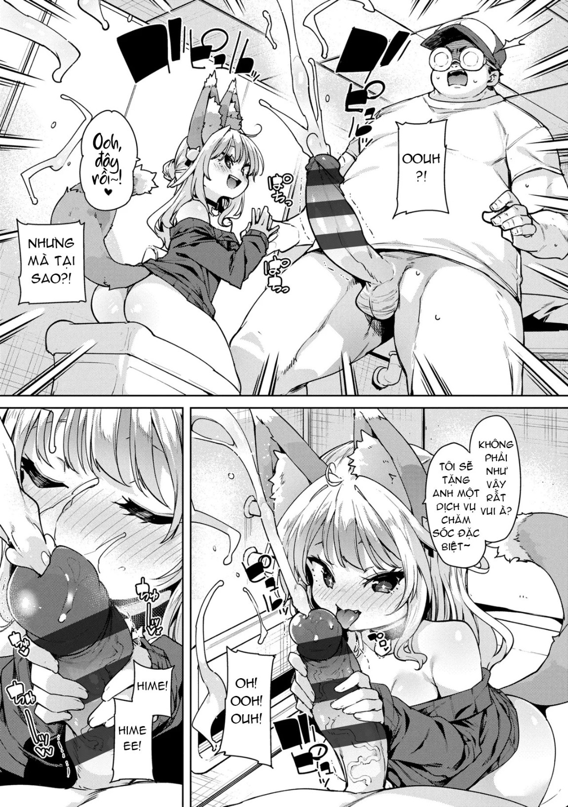 HentaiVN.net - Ảnh 9 - Hết cách rồi, đành chịu vậy! - Chap 1