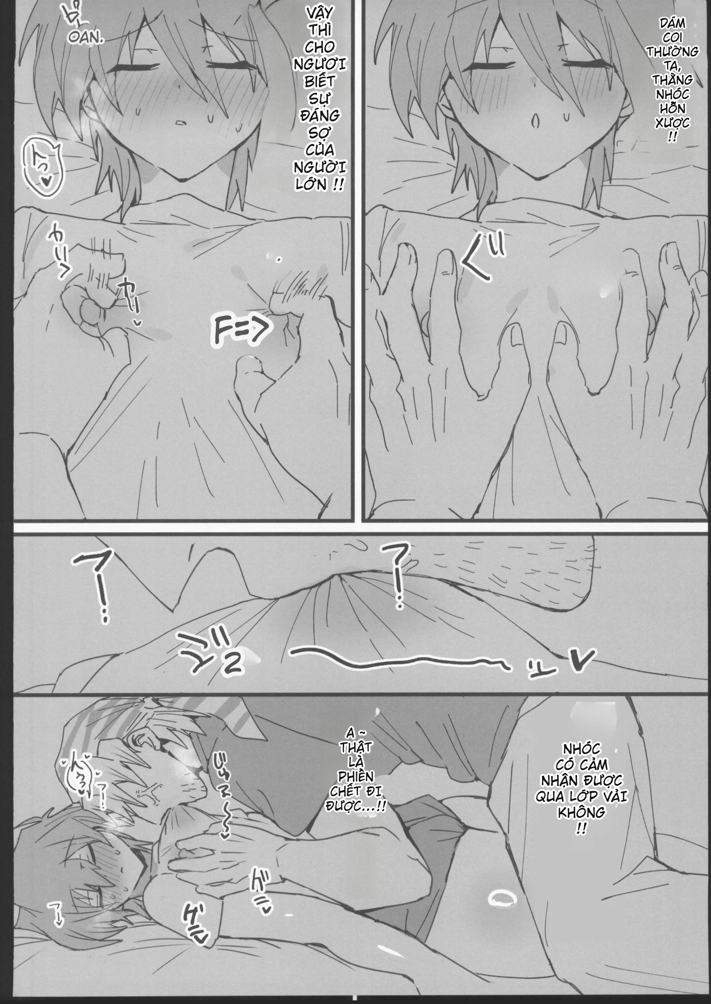 HentaiVN.net - Ảnh 9 - Tình yêu thuần khiết về sự giao phối của Jonouchi và Keith - Chap 1