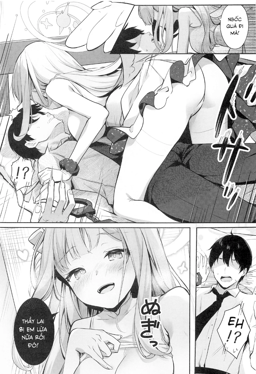 HentaiVN.net - Ảnh 10 - Sensei, thầy bị em lừa rồi đó! - Chap 1