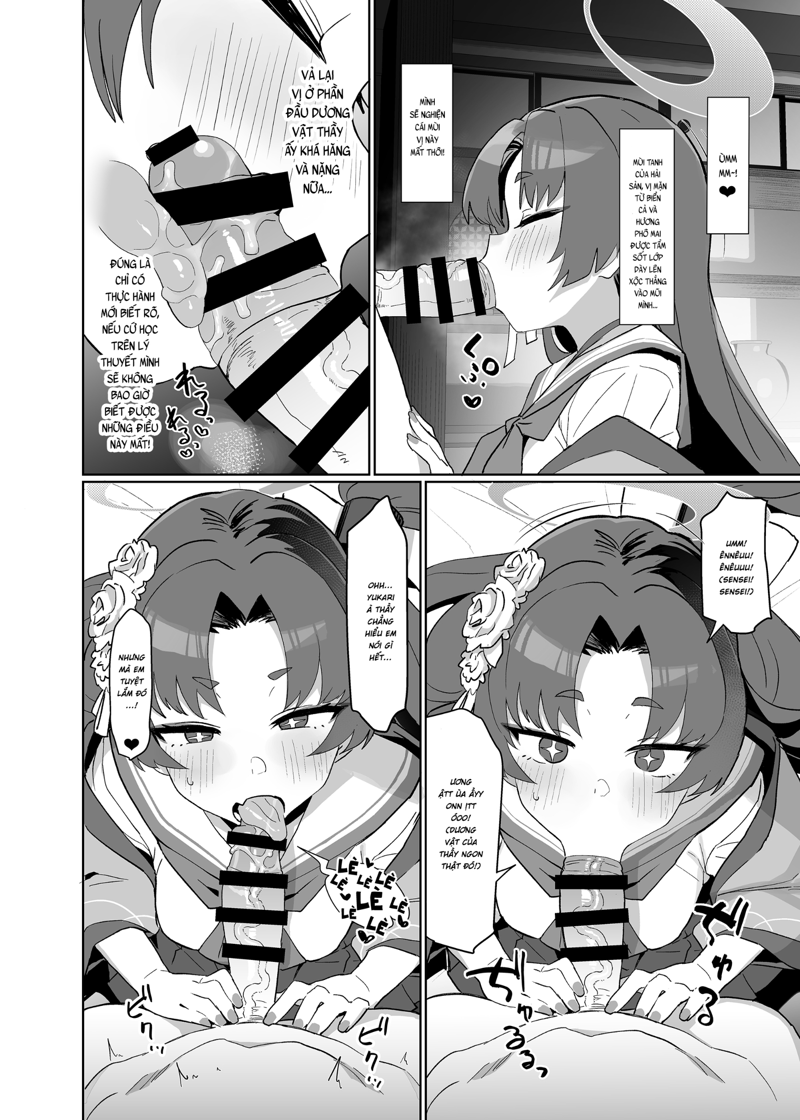 HentaiVN.net - Ảnh 10 - Em đã chuẩn bị sẵn sàng cho buổi học về LÀM TÌNH hôm nay rồi Sensei! - yukari ngon vcl mấy con gà biết gì