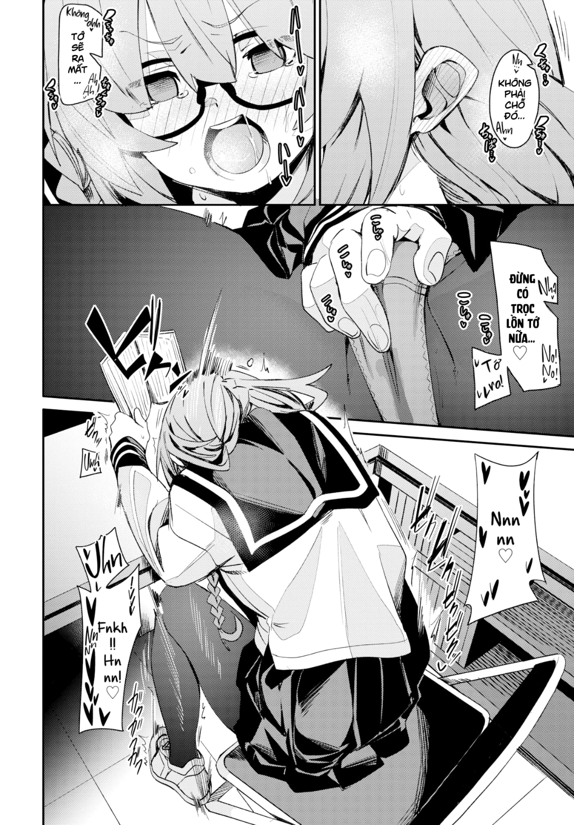 HentaiVN.net - Ảnh 10 - Keep It Down! - Chap 1