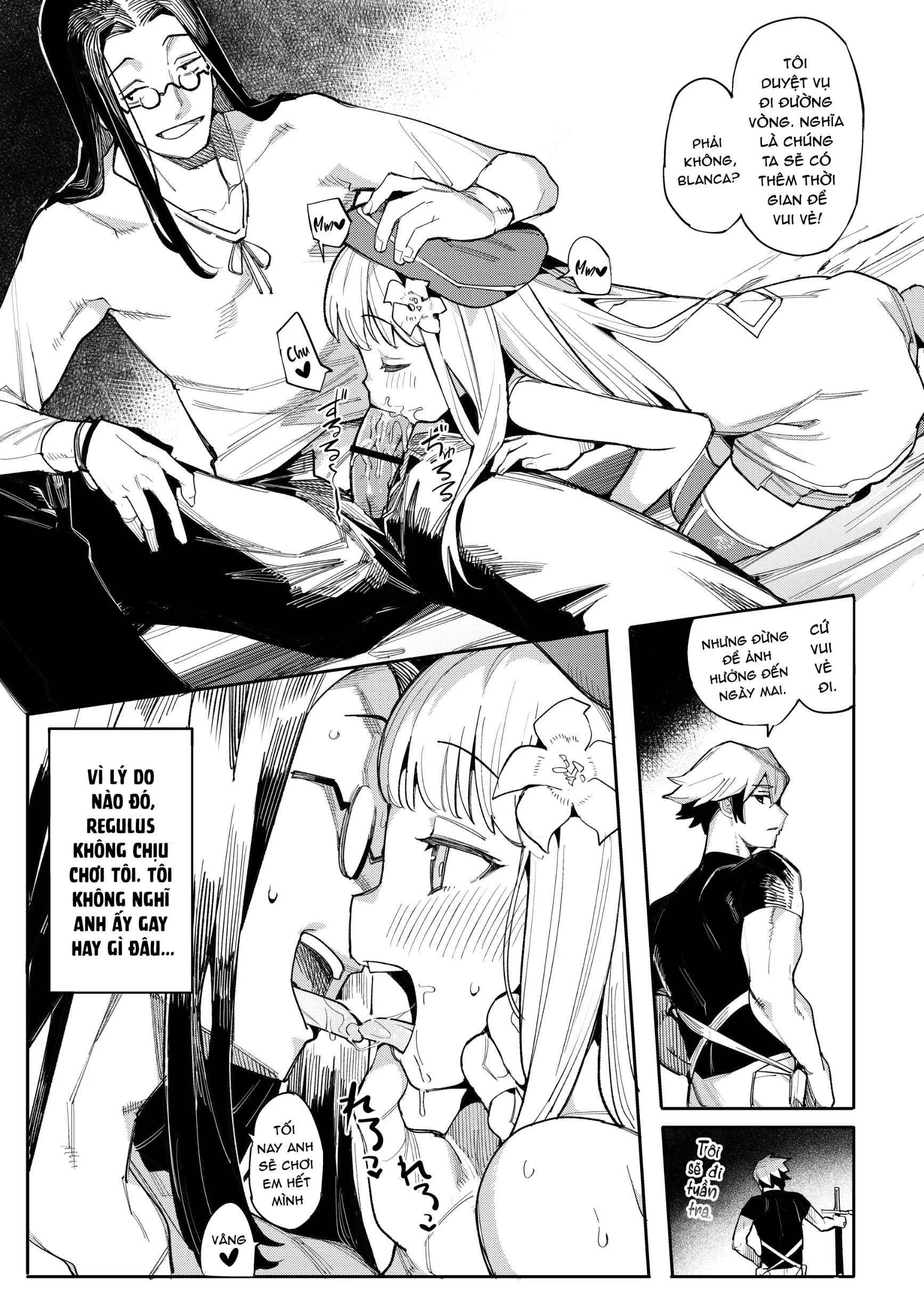 HentaiVN.net - Ảnh 10 - Thánh Nữ Bồn Chứa Blanca [Chương 2] ~Thánh Điện bên hẻm núi Neroaras~ - oneshot