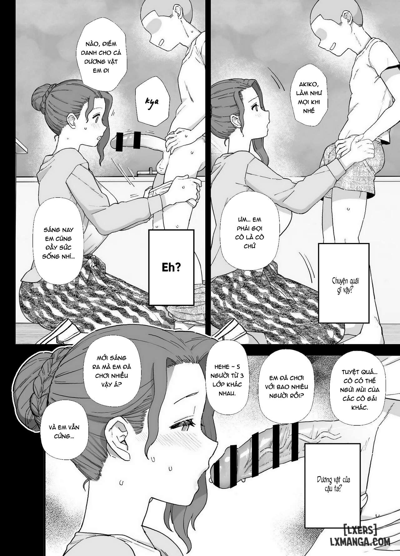 HentaiVN.net - Ảnh 9 - Giáo viên chủ nhiệm tận tụy của Y-kun - Oneshot