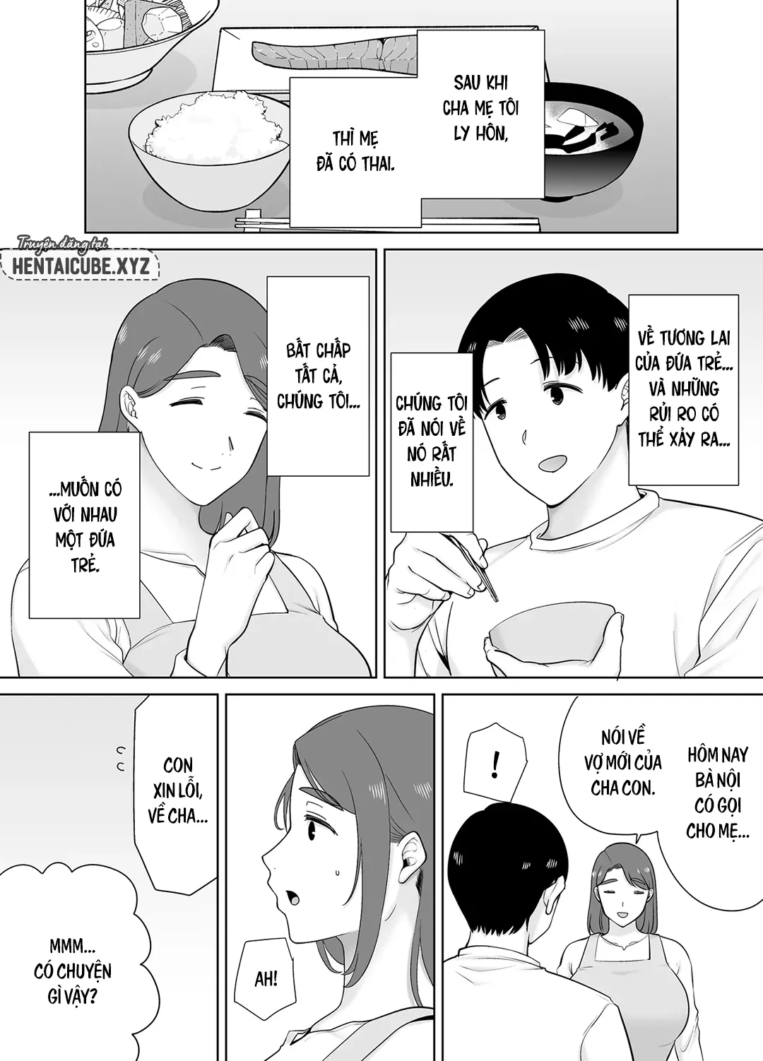 HentaiVN.net - Ảnh 11 - Mẹ chính là người tôi yêu! - Chap 10