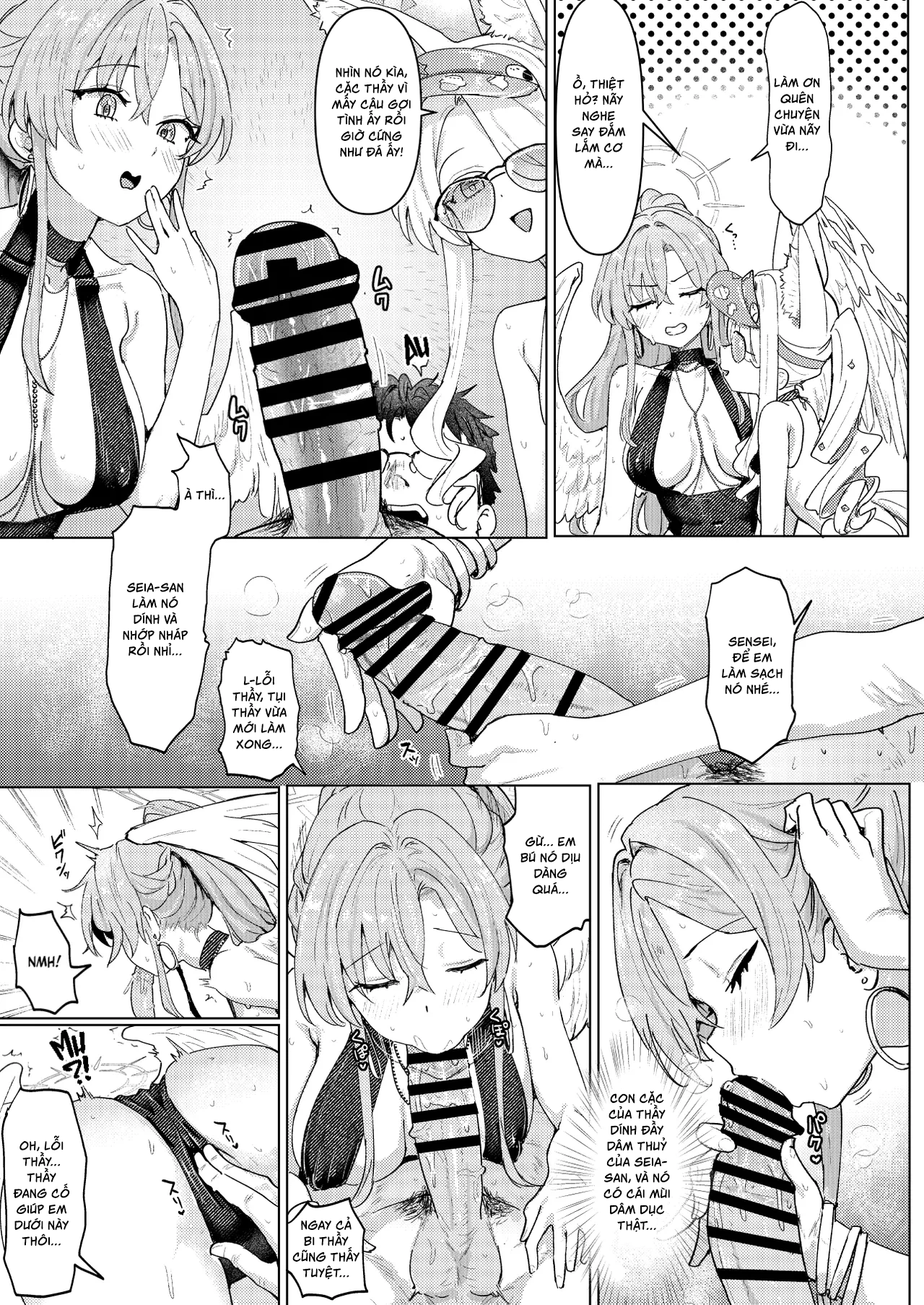 HentaiVN.net - Ảnh 10 - Tôi chỉ muốn thả mình dưới vòm trời sao của mùa hạ. - One shot khô dái