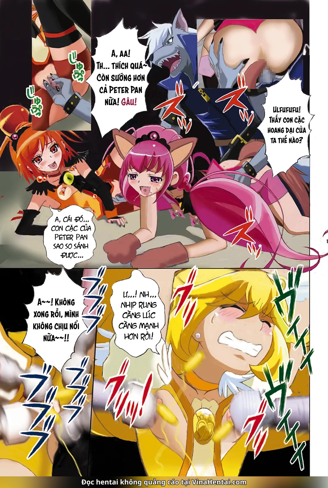 HentaiVN.net - Ảnh 10 - [Ero Tantei Jimusho] Evil Smile PreC*re! Bad End Full Color - Chap 1