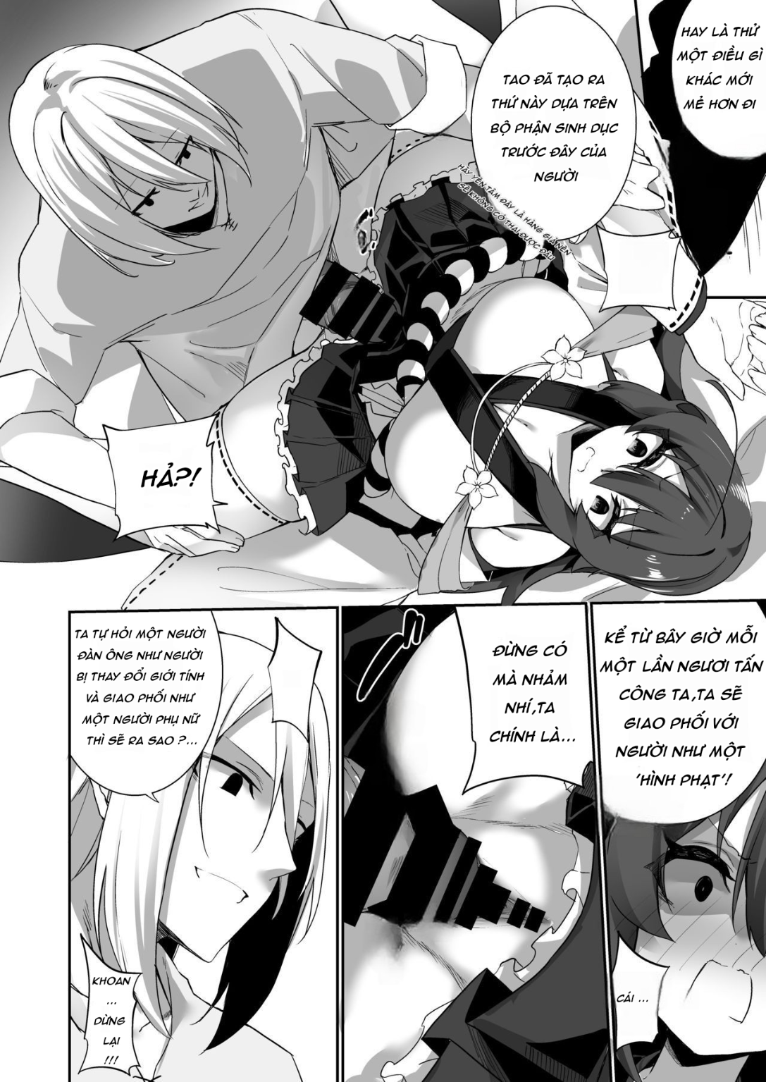 HentaiVN.net - Ảnh 11 - TS Miko-san wa Aragaitai! - Oneshot Ốm