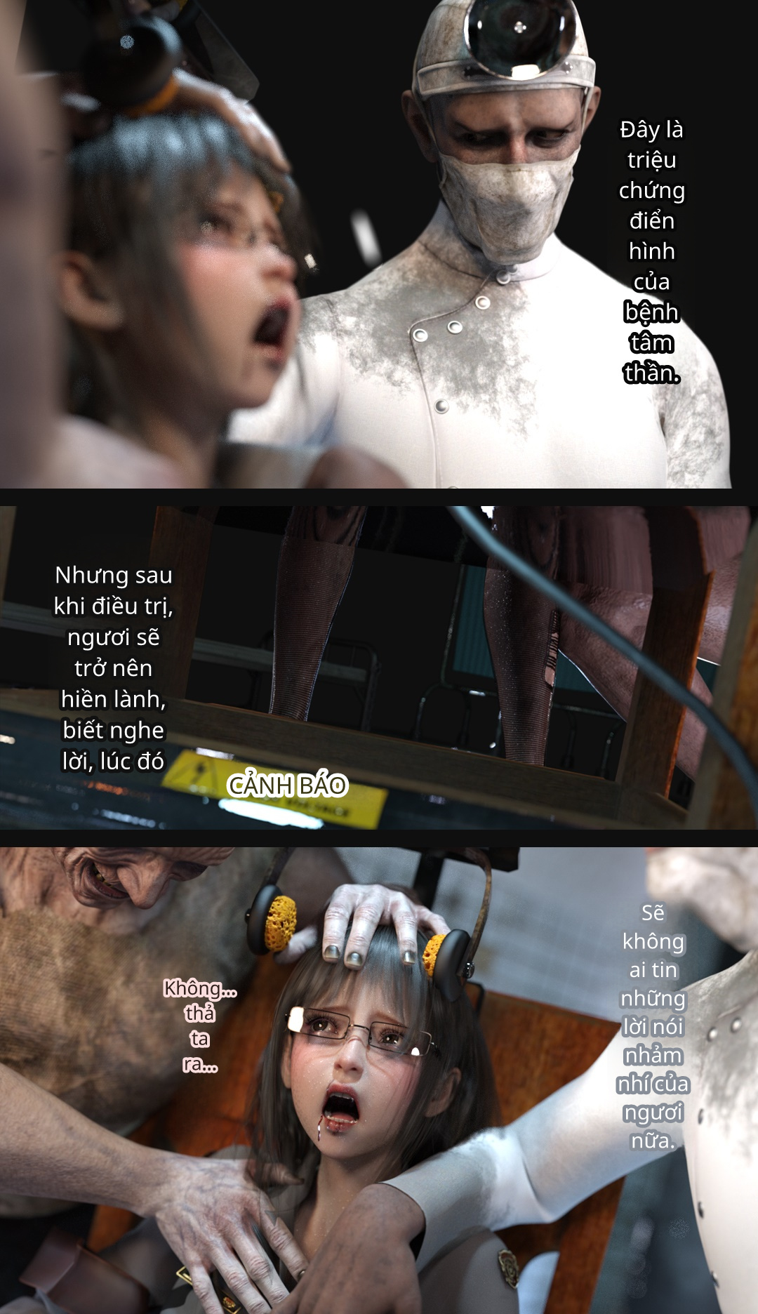 HentaiVN.net - Ảnh 22 - Mental Hospital - 3. Bắt giữ Fuyuki Rin'ne, bắt đầu điều trị nào