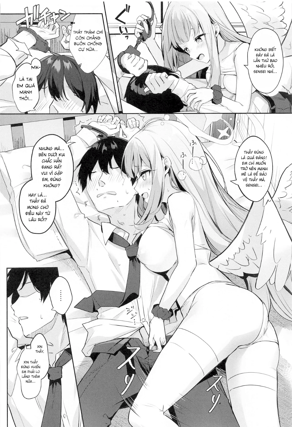HentaiVN.net - Ảnh 11 - Sensei, thầy bị em lừa rồi đó! - Chap 1
