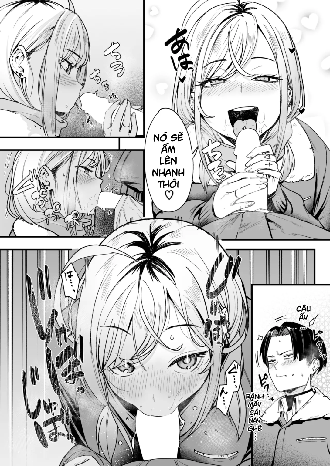 HentaiVN.net - Ảnh 10 - Fuyu to Genba to Sagyou Gal - Chap 1