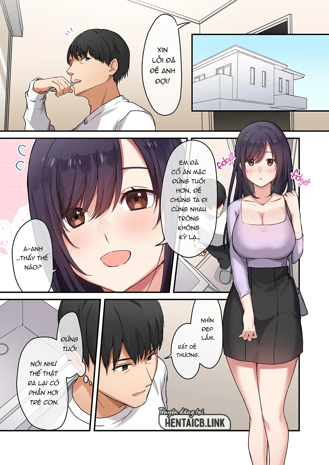 HentaiVN.net - Ảnh 12 - Bạn thân của con gái tôi - Ch. 2A