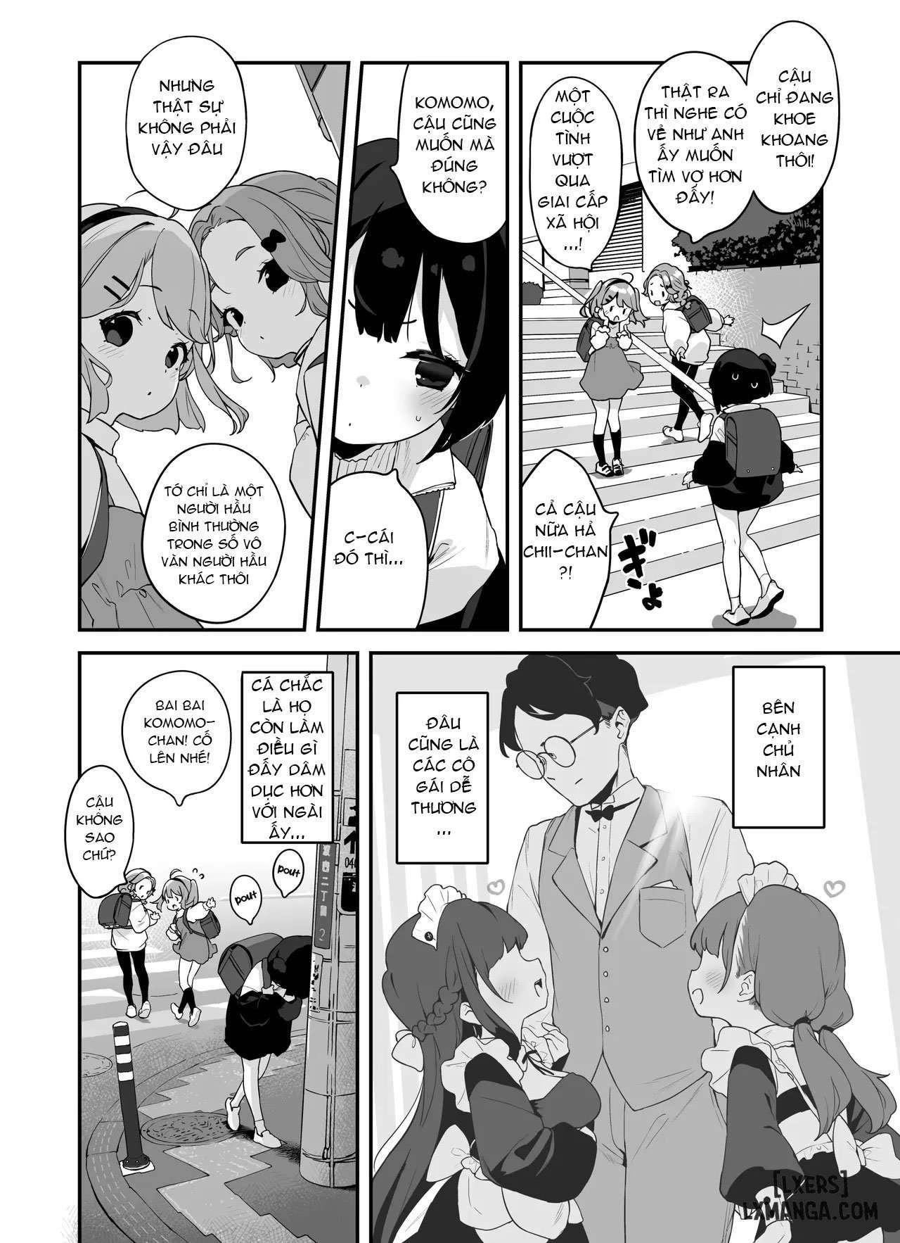 HentaiVN.net - Ảnh 8 - Komomo Là Hầu Gái Loli Kiêm Bồn Chứa Tinh Cho Riêng Chủ Nhân - Chap 1