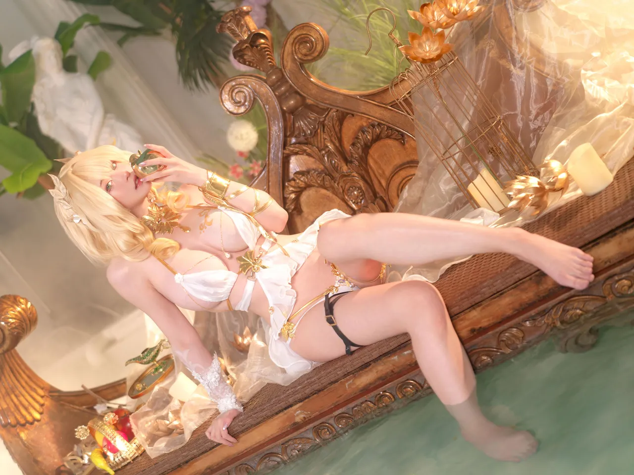 HentaiVN.net - Ảnh 11 - Aglaea bản swimsuit - Honkai: Star Rail - Aglaea