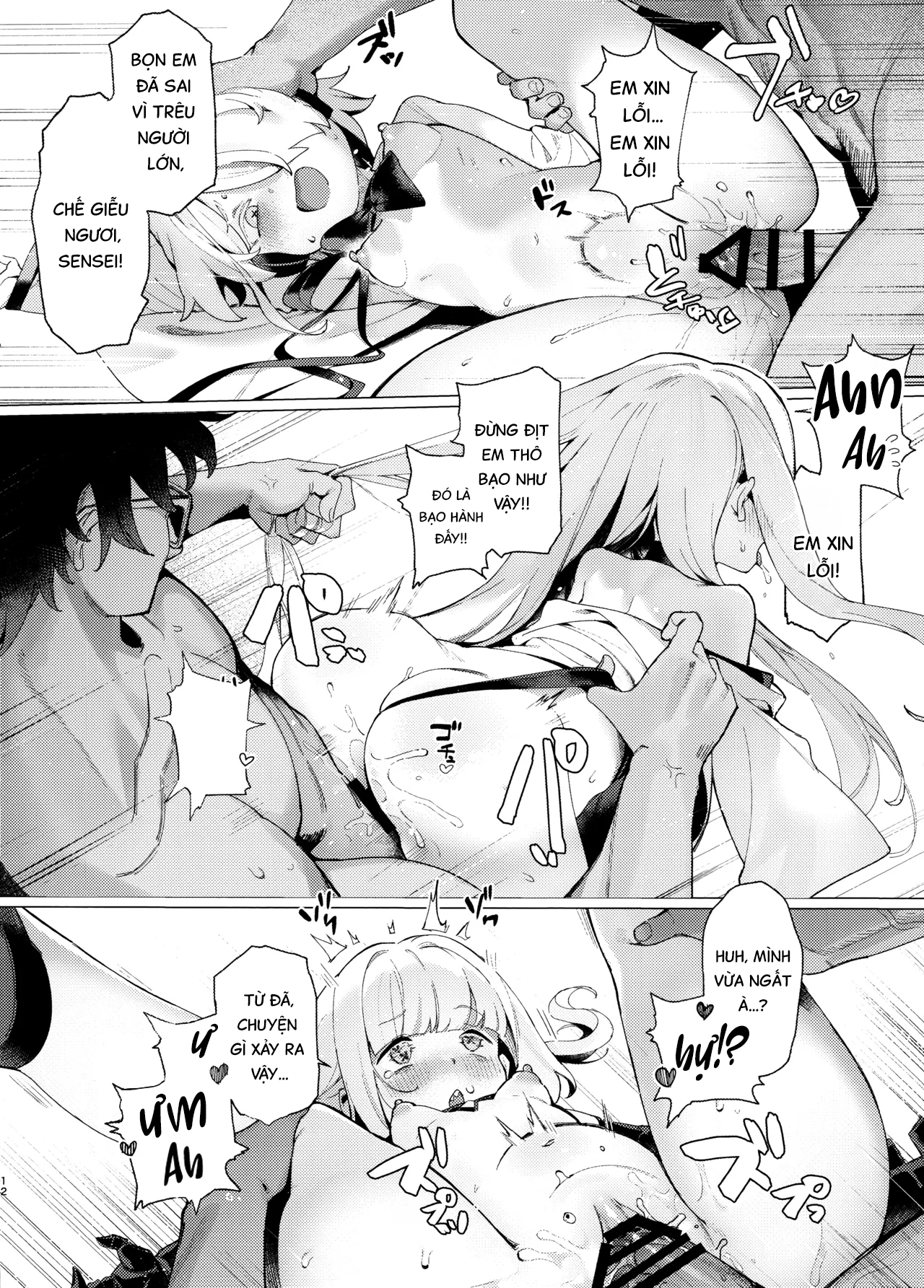 HentaiVN.net - Ảnh 11 - Dạy dỗ kẻ ẩn mình - Oneshot