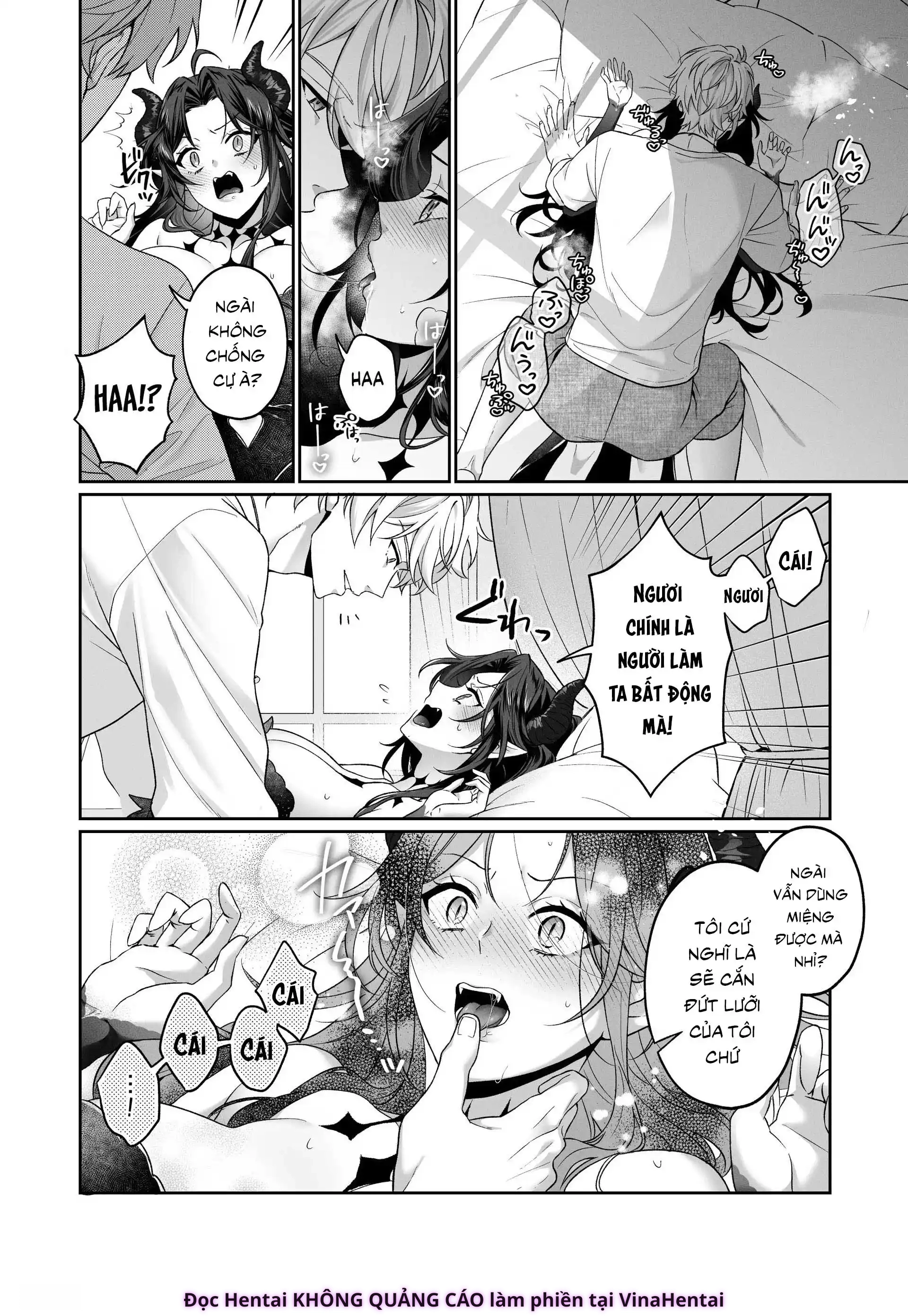 HentaiVN.net - Ảnh 11 -  Ma Vương Ngây Thơ Vô Tri Bị Dũng Sĩ Cuồng Tình Bắt Giữ - Chap 1