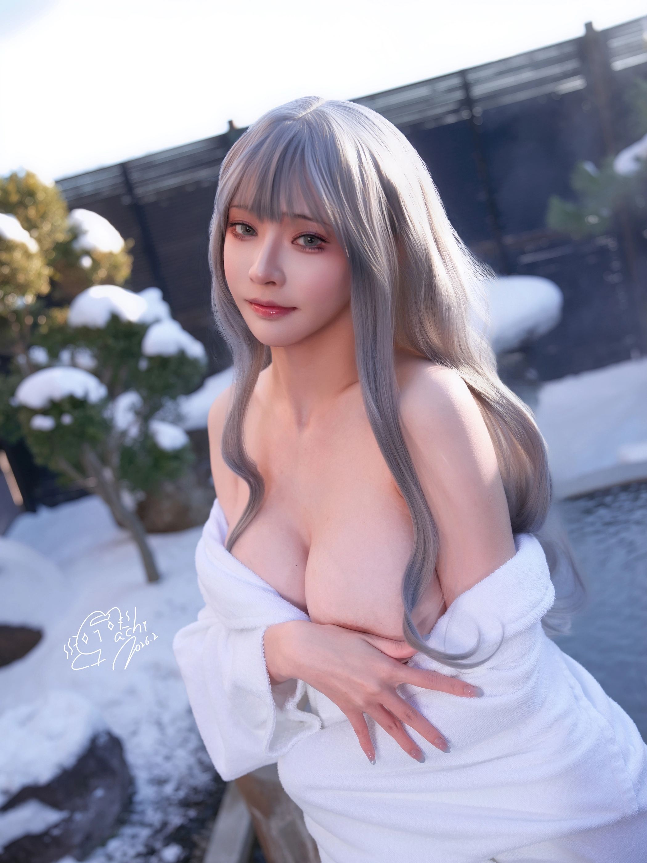 HentaiVN.net - Ảnh 12 - Machi馬吉 – Onsen “103 photos” - Chap 1