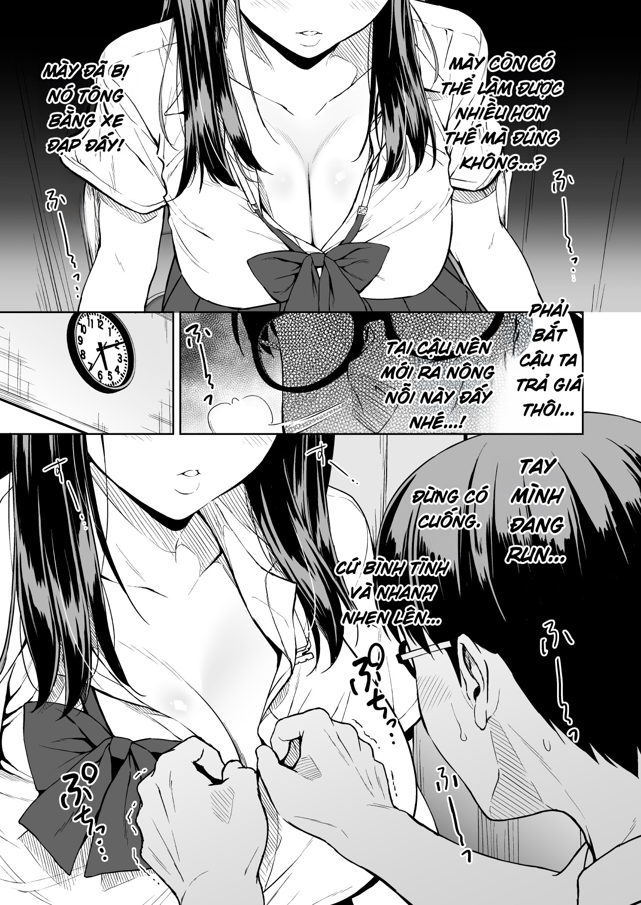 HentaiVN.net - Ảnh 10 - Haradatsu Gal to Hokenshitsu de Namahame Shita Ano Hi no Houkago - Chap 1