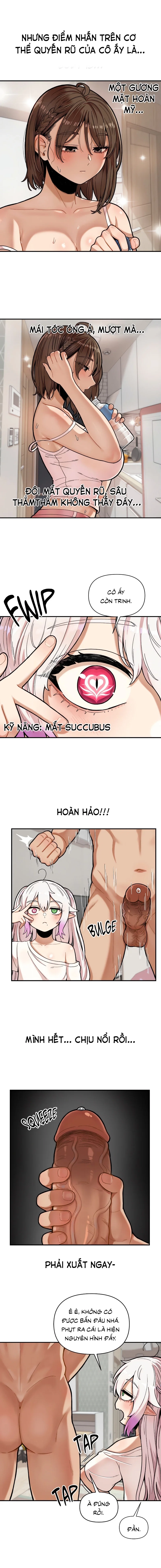 HentaiVN.net - Ảnh 11 - Con Mèo Nhặt Được Hóa Ra Là Succubus!? Tôi nhận được kĩ năng vô hình (Không che) - Chap 3