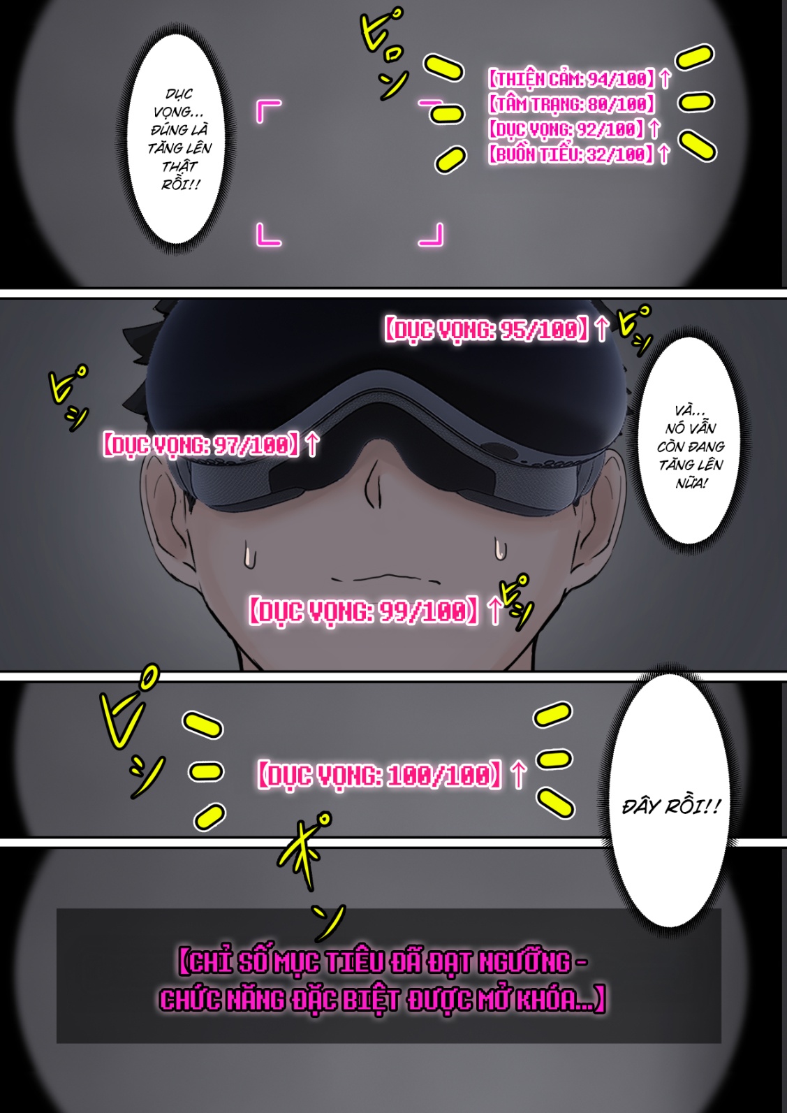 HentaiVN.net - Ảnh 12 - Ore no AR Megane wa Gimai no Samazama na Suuchi ga Mieru?! - Chap 2 【Dục vọng: 100/100】→【???】