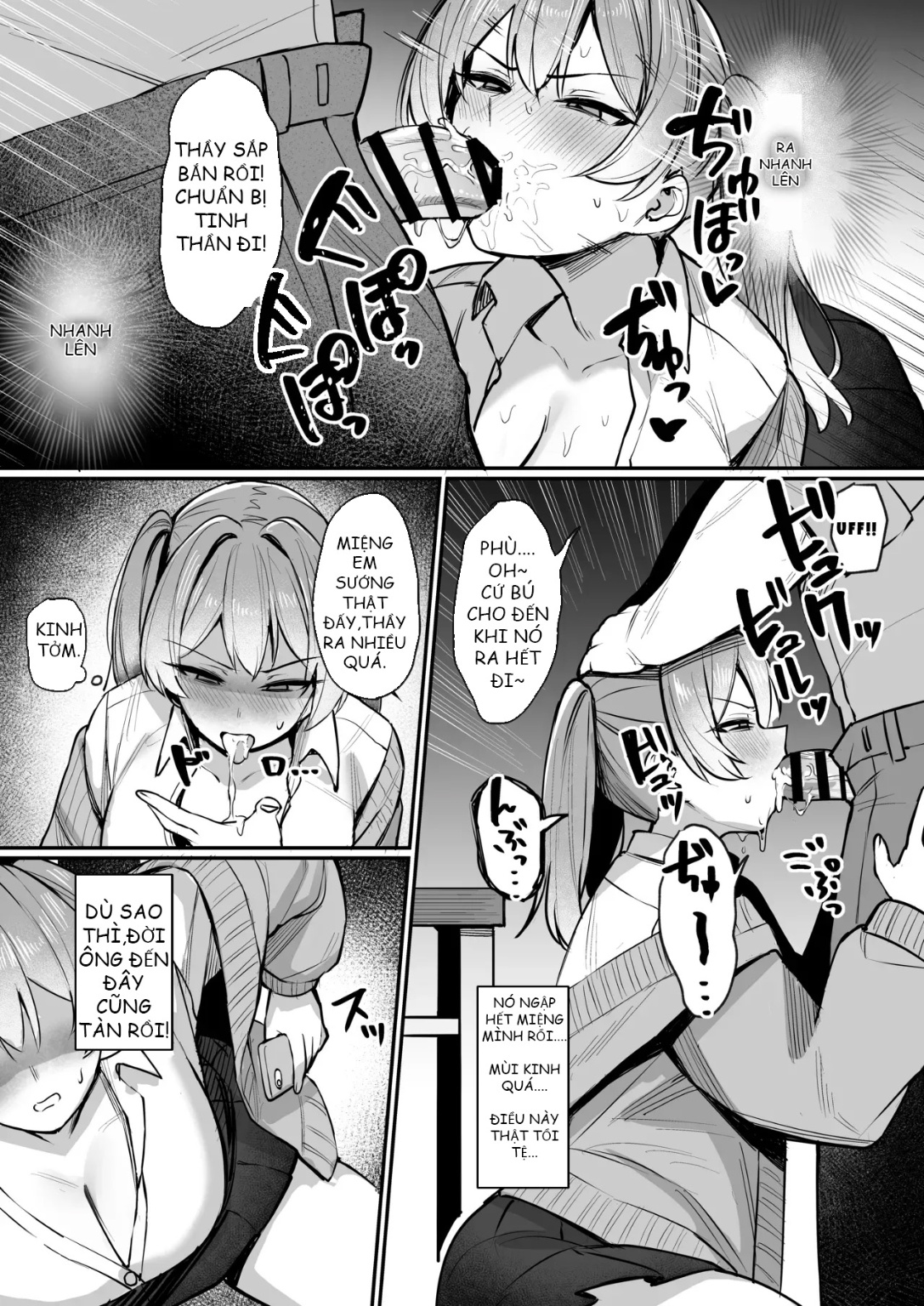 HentaiVN.net - Ảnh 12 - Trừng Trị Con Nhóc Láo Xược - Chap 1