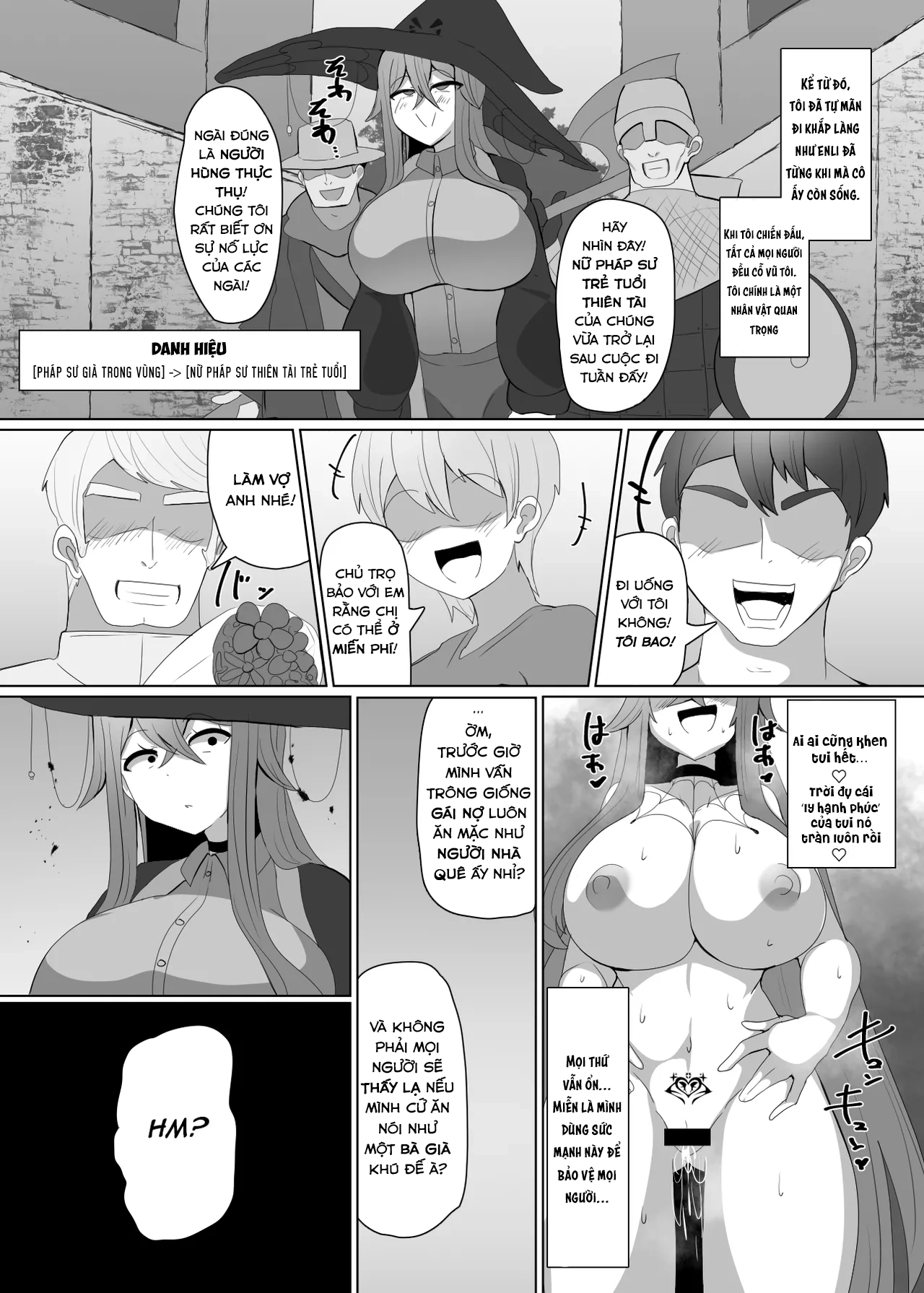 HentaiVN.net - Ảnh 11 - Ngôi Nhà Của Sự Chuyển Nghề Hắc Ám - Chap 2: Phù thủy nhện