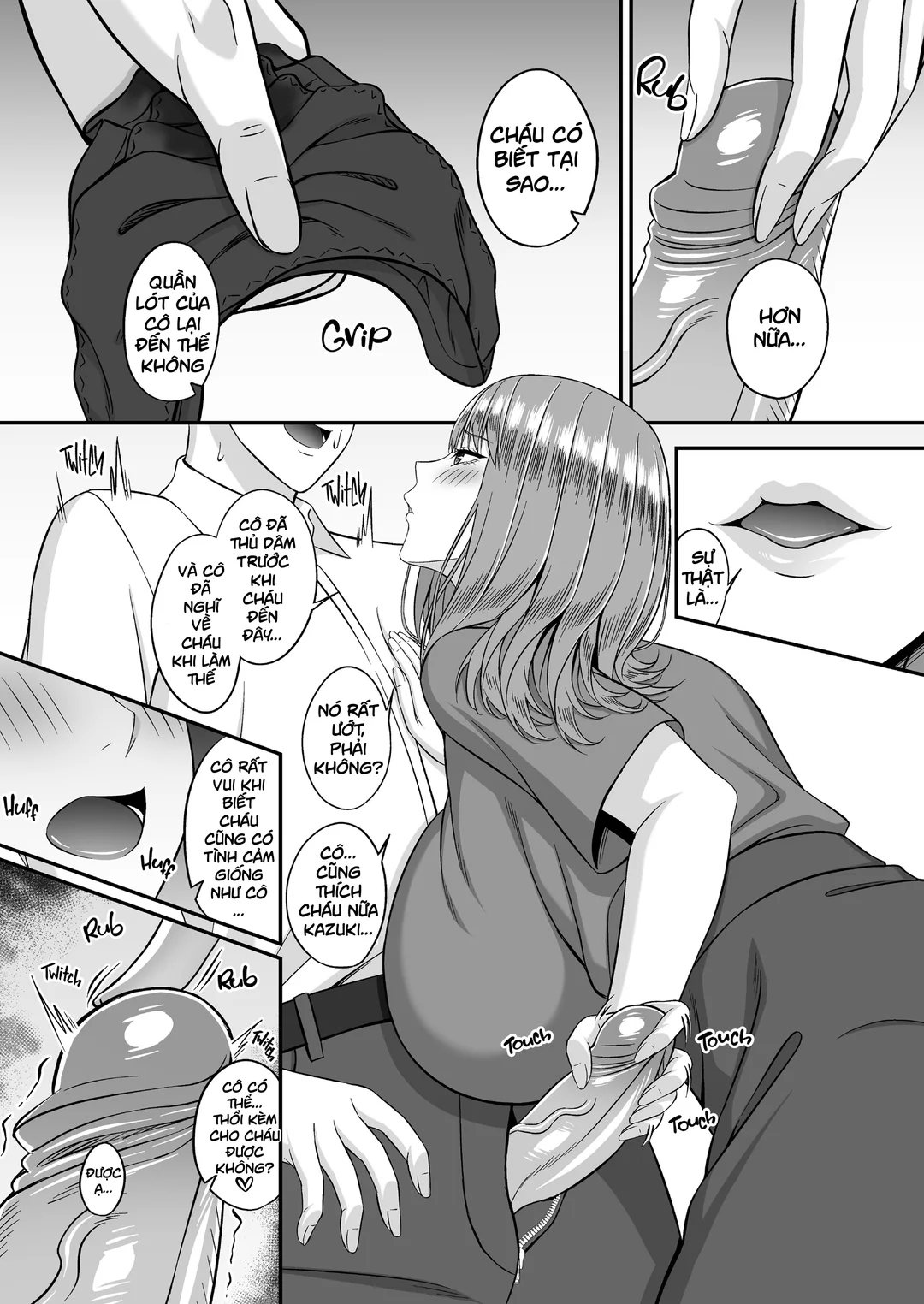 HentaiVN.net - Ảnh 13 - Gần gũi với mẹ bạn ngực khủng - 1_oneshot