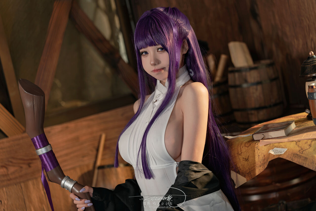 HentaiVN.net - Ảnh 12 - Cosplay Fern 黏黏团子兔 - 酩酊大喷菇 - Cosplay Fern