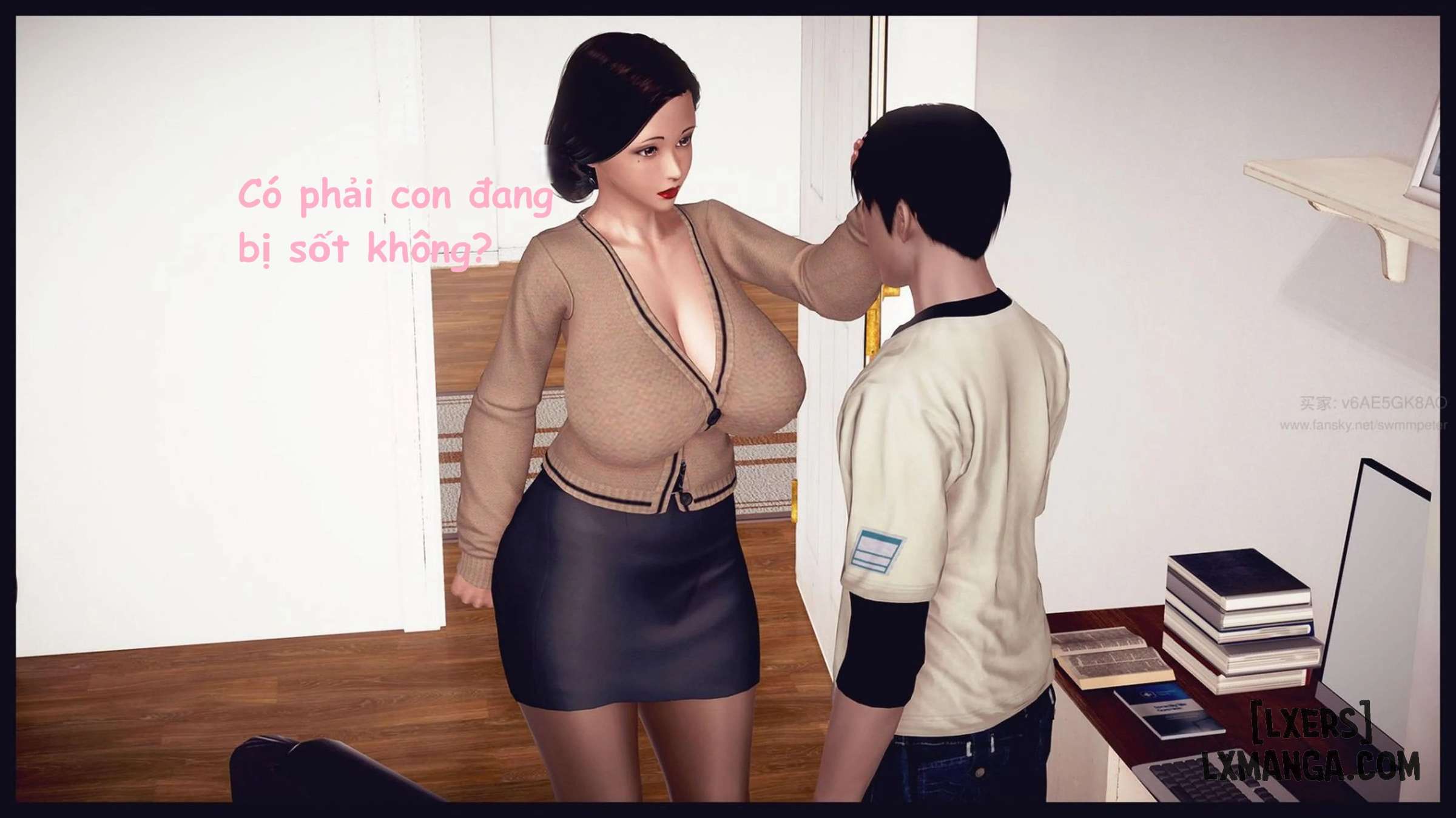 HentaiVN.net - Ảnh 11 - HUẤN LUYỆN NGƯỜI MẸ XINH ĐẸP - Chương 1.4