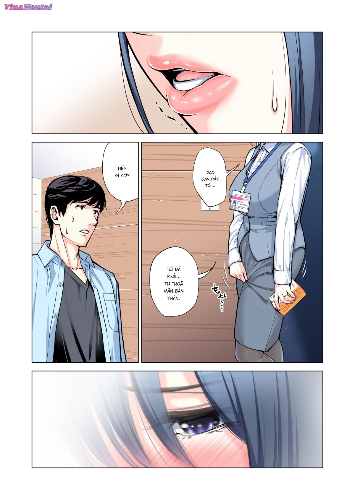 HentaiVN.net - Ảnh 12 - Những cô trợ lý đã có chồng 1-5 - Chap 4 Full màu