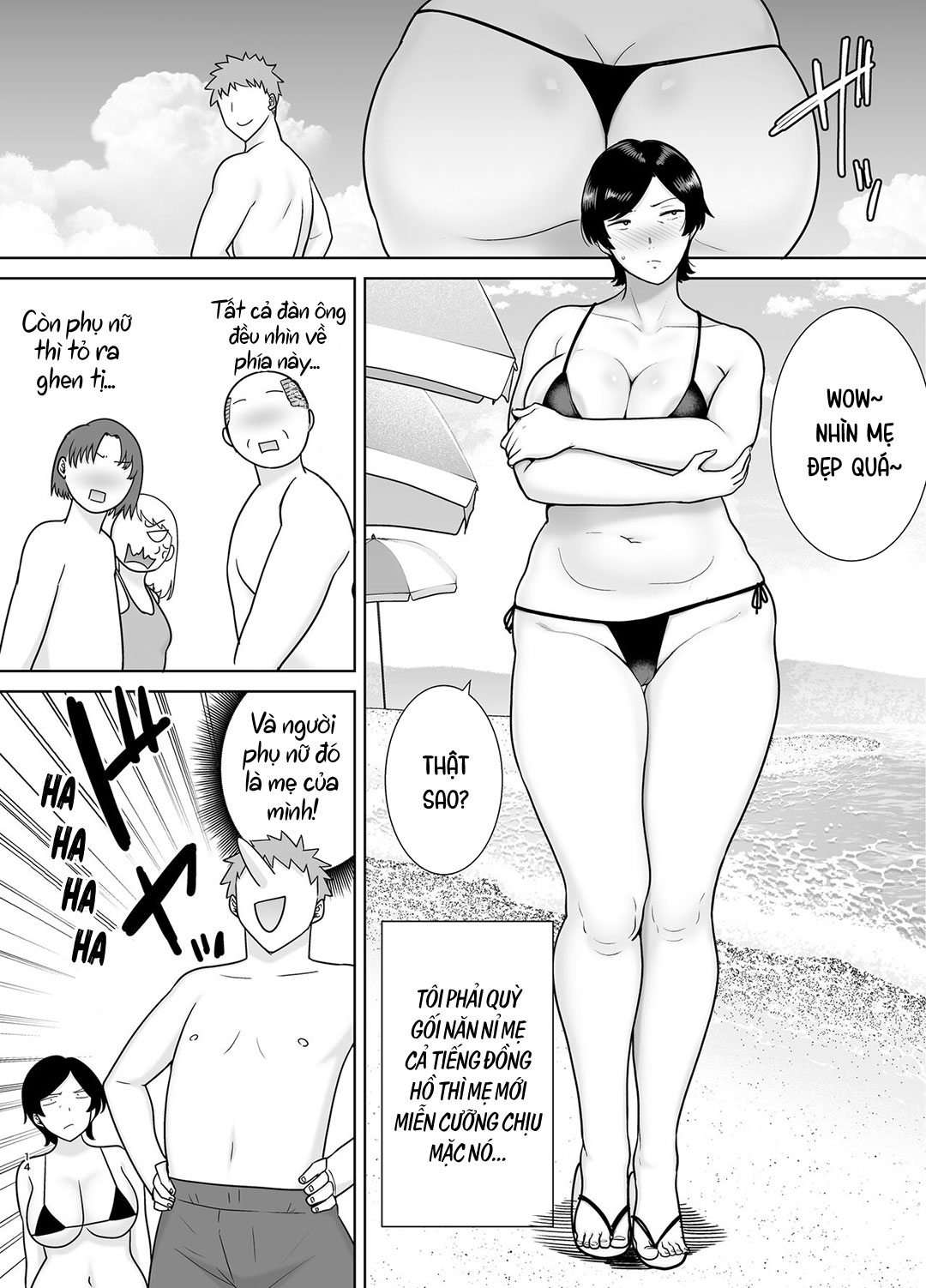HentaiVN.net - Ảnh 13 - Mẹ cũng là phụ nữ - Chap 3