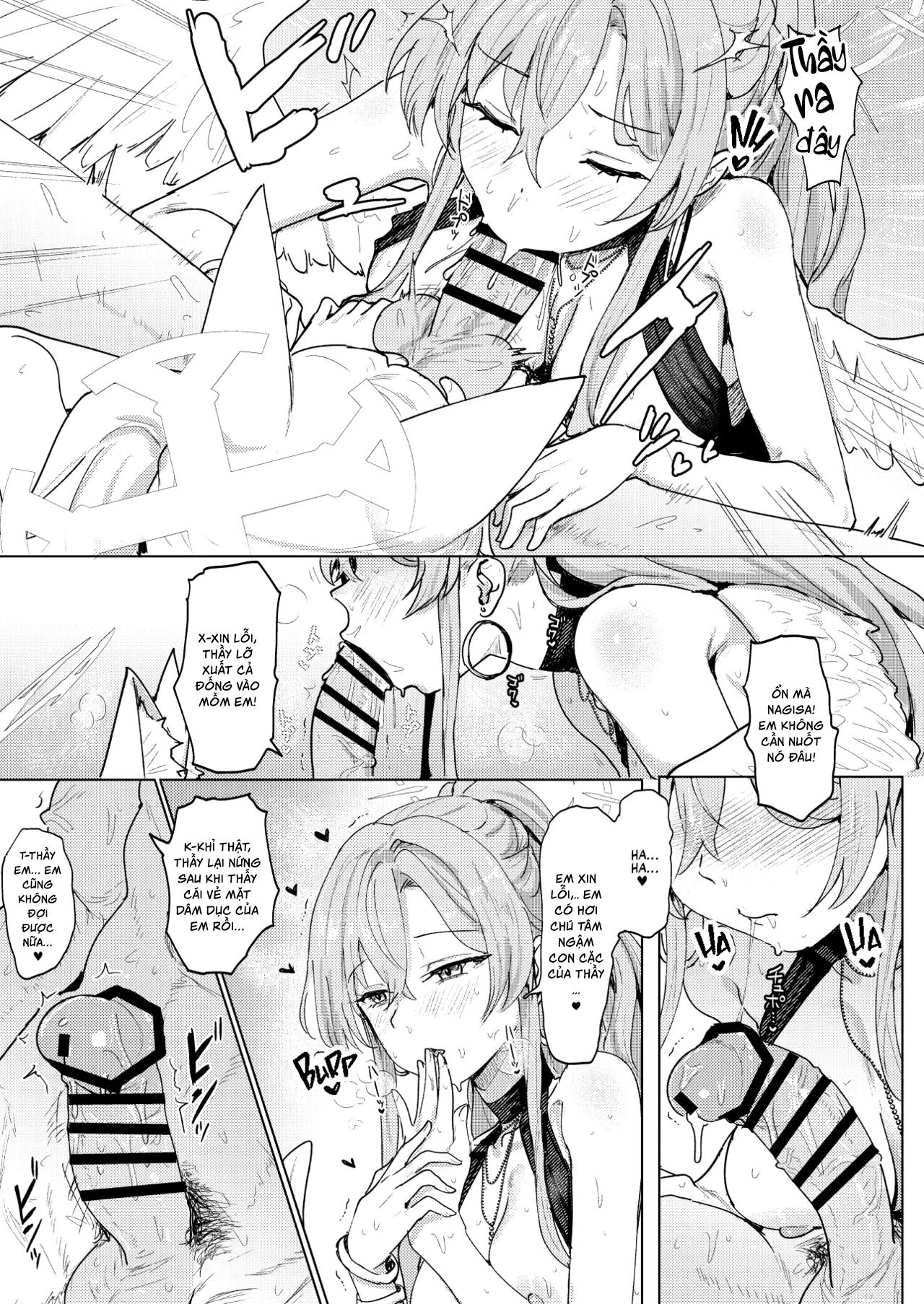 HentaiVN.net - Ảnh 12 - Tôi chỉ muốn thả mình dưới vòm trời sao của mùa hạ. - One shot khô dái