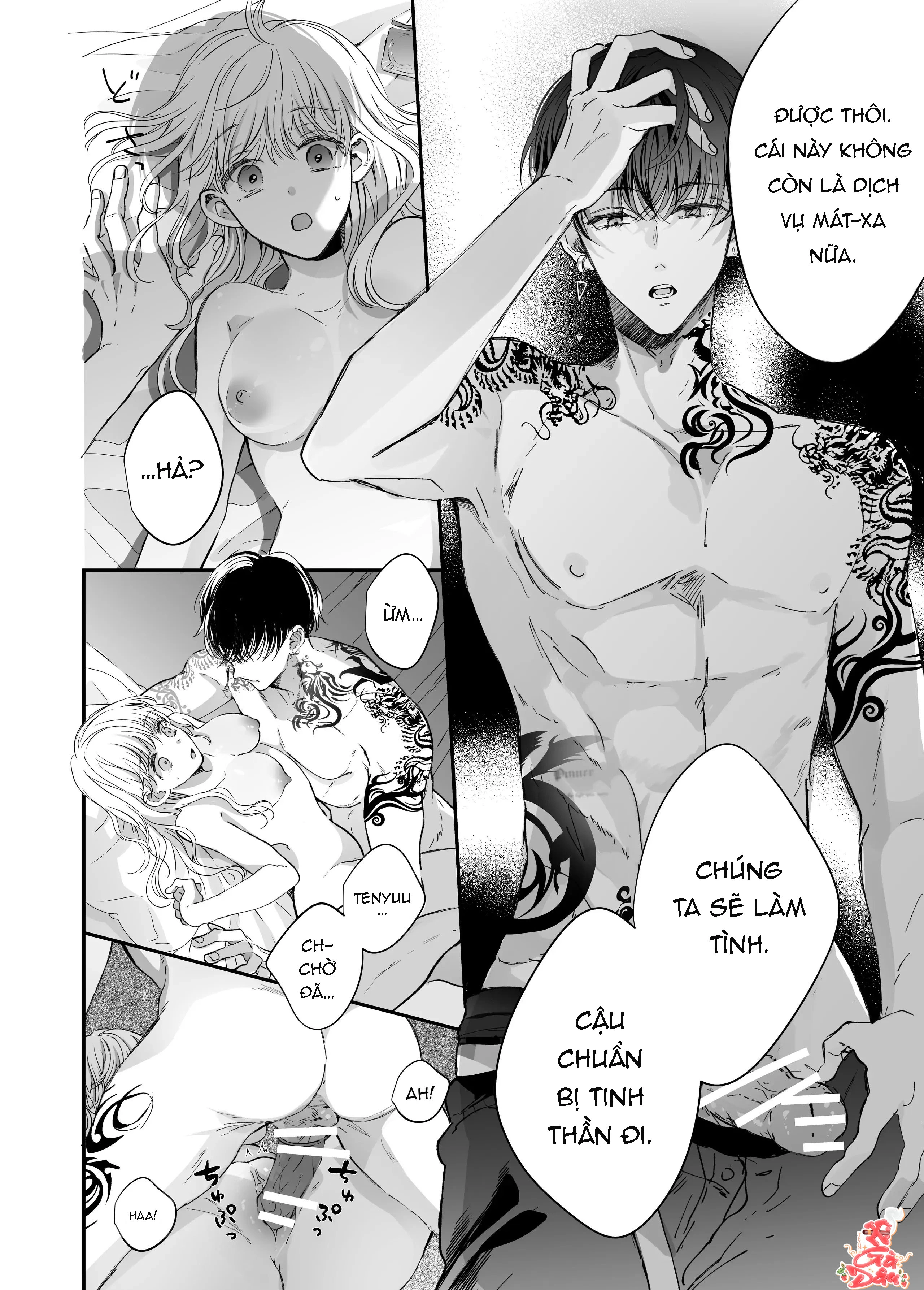 HentaiVN.net - Ảnh 7 - Liệu Pháp Massage Ngọt Ngào Cùng Cậu Bạn Vùng Kansai - Chap 2