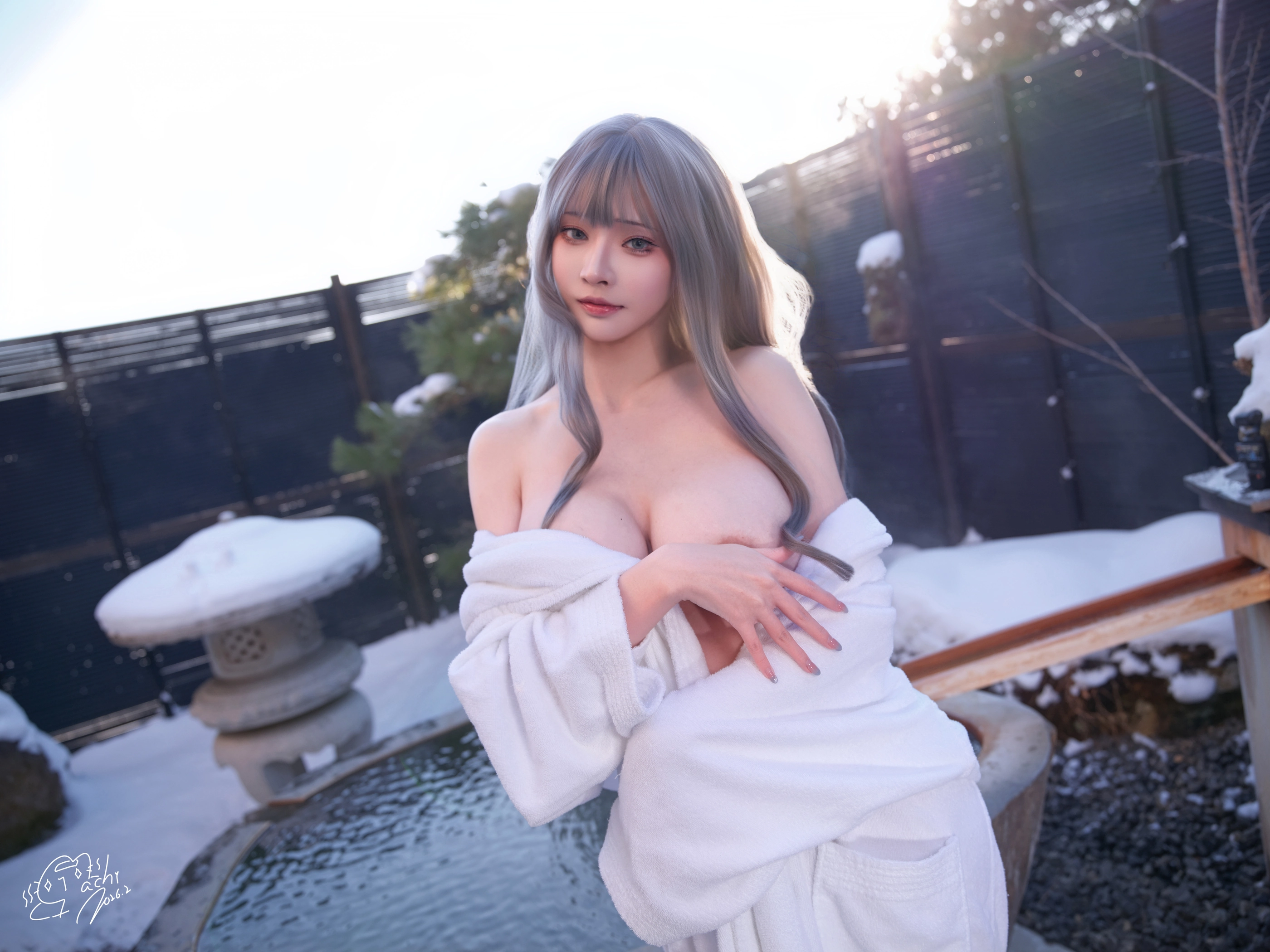 HentaiVN.net - Ảnh 13 - Machi馬吉 – Onsen “103 photos” - Chap 1