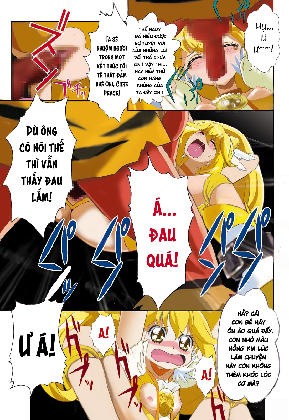 HentaiVN.net - Ảnh 12 - [Ero Tantei Jimusho] Evil Smile PreC*re! Bad End Full Color - Chap 1