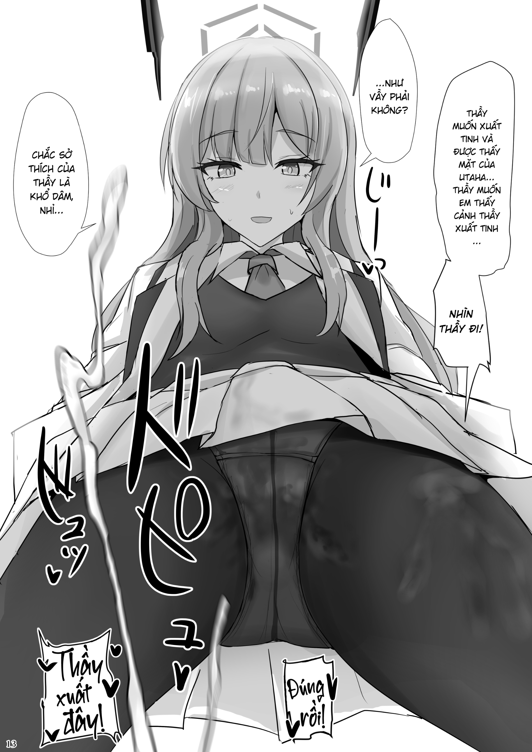 HentaiVN.net - Ảnh 13 - Tôi muốn bắn tùm lum vào Shiraishi Utaha (ẻm là người tốt mà) - xuat tinh vao utaha phet phet phet gau gau