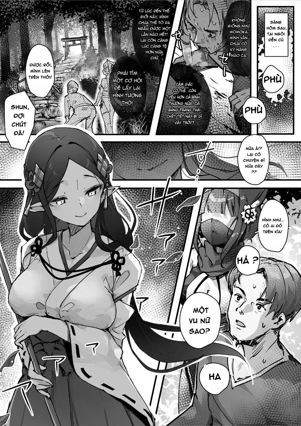 HentaiVN.net - Ảnh 12 - Tower of a Hundred Impurities Part One: A Kunoichi's battle against Slimes - Chap 1