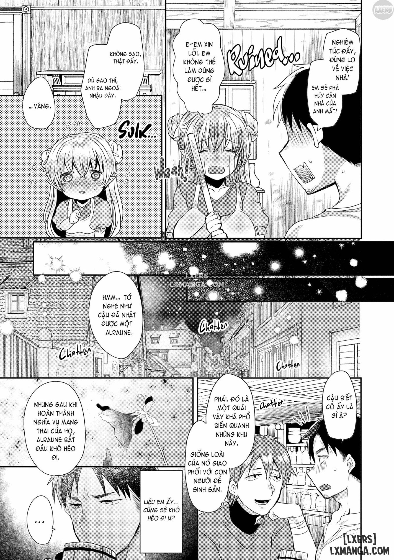 HentaiVN.net - Ảnh 11 - Monster Girls with a Need for Seed - Chapter 9