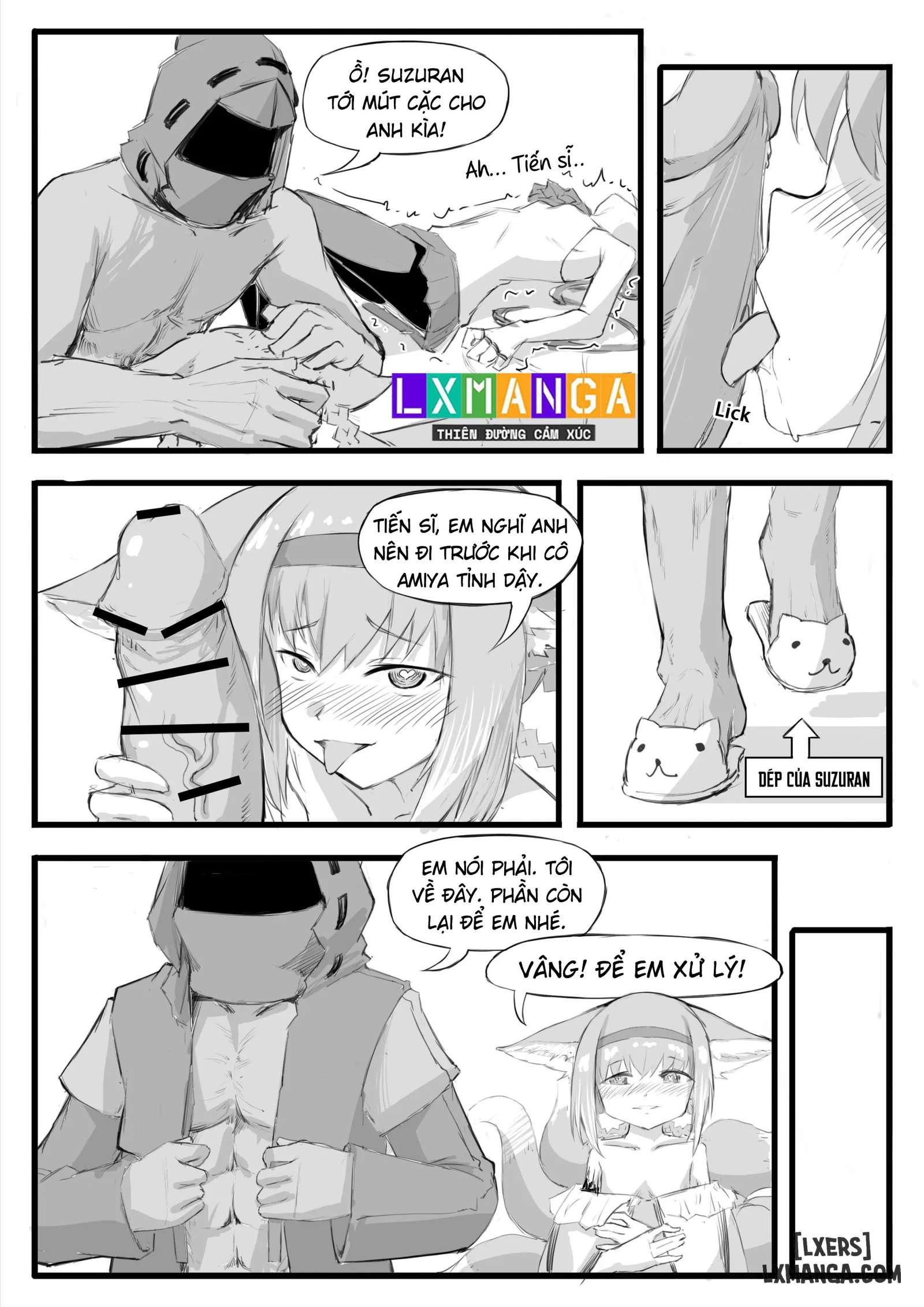 HentaiVN.net - Ảnh 12 - There Are Weird Things in the Rhodes Island - Oneshot