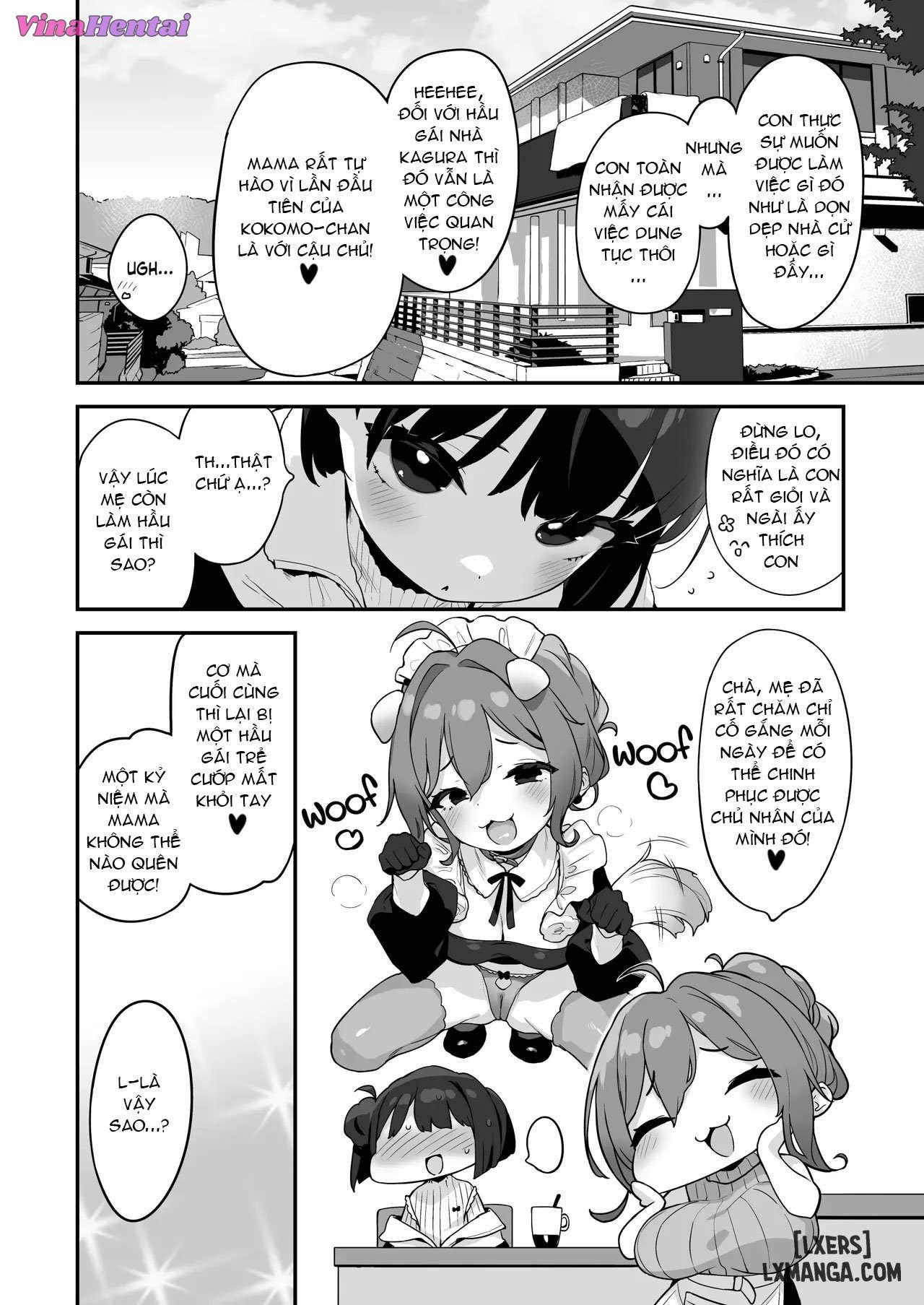 HentaiVN.net - Ảnh 10 - Komomo Là Hầu Gái Loli Kiêm Bồn Chứa Tinh Cho Riêng Chủ Nhân - Chap 1