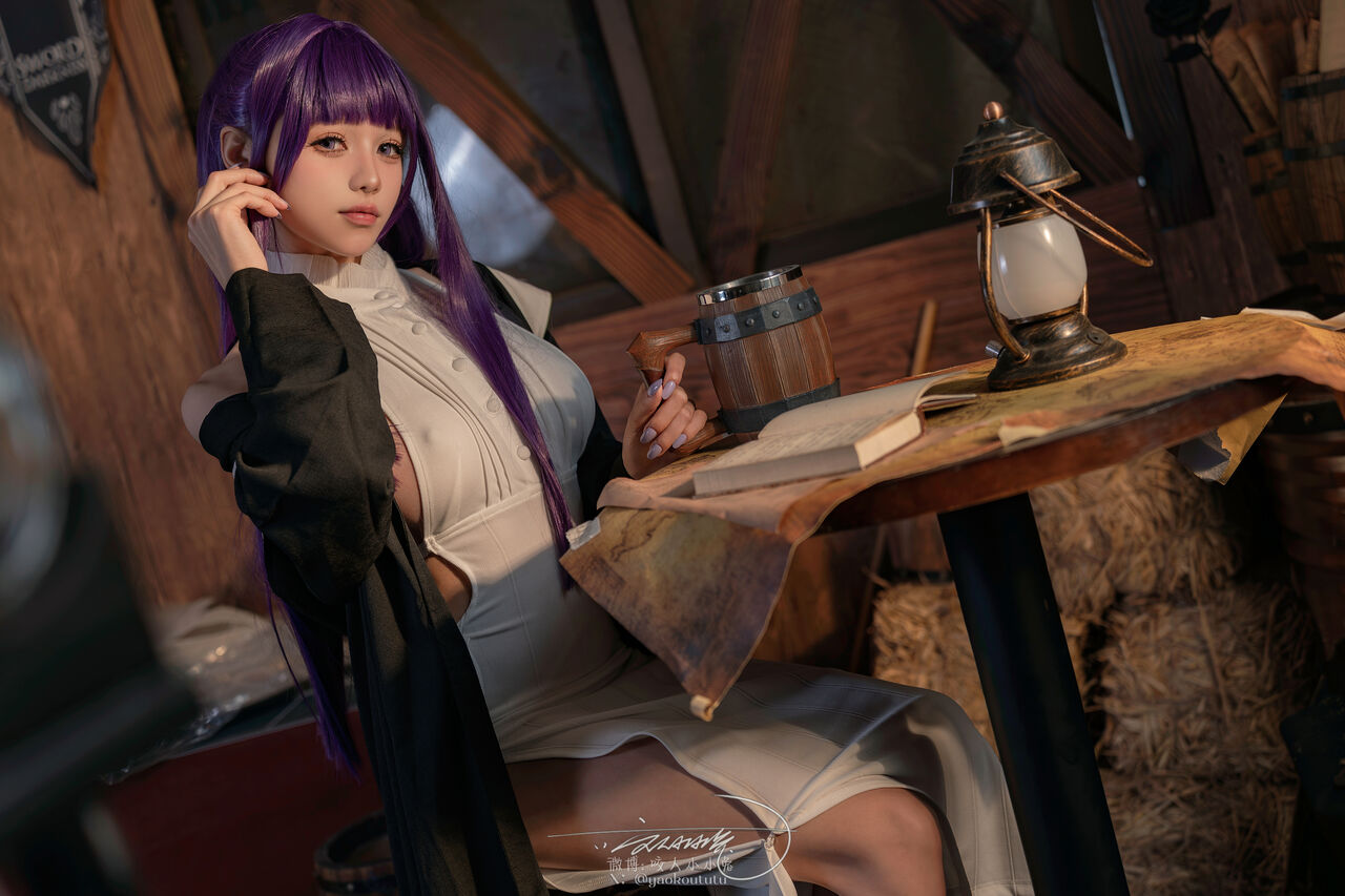 HentaiVN.net - Ảnh 13 - Cosplay Fern 黏黏团子兔 - 酩酊大喷菇 - Cosplay Fern
