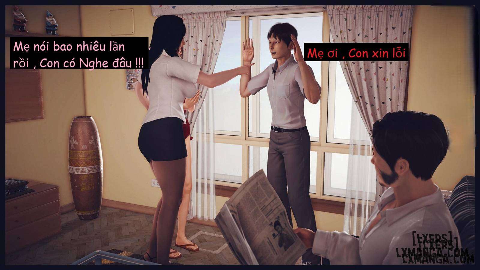 HentaiVN.net - Ảnh 12 - Đọc Sách Cùng Mẹ - Chap 1