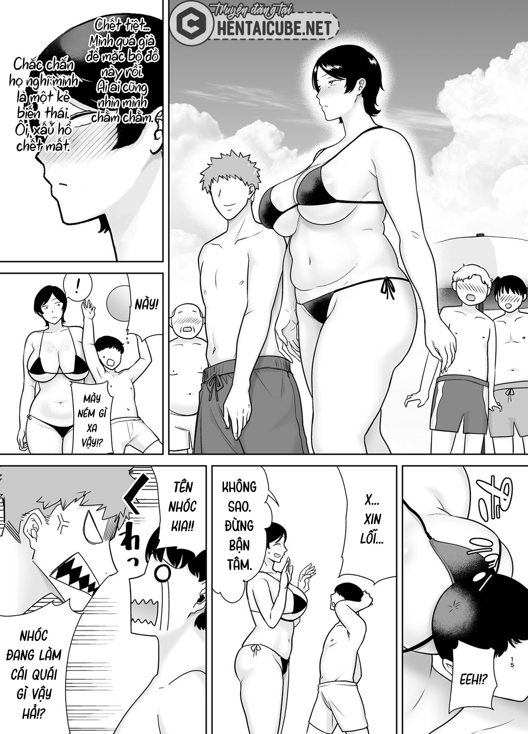 HentaiVN.net - Ảnh 14 - Mẹ cũng là phụ nữ - Chap 3