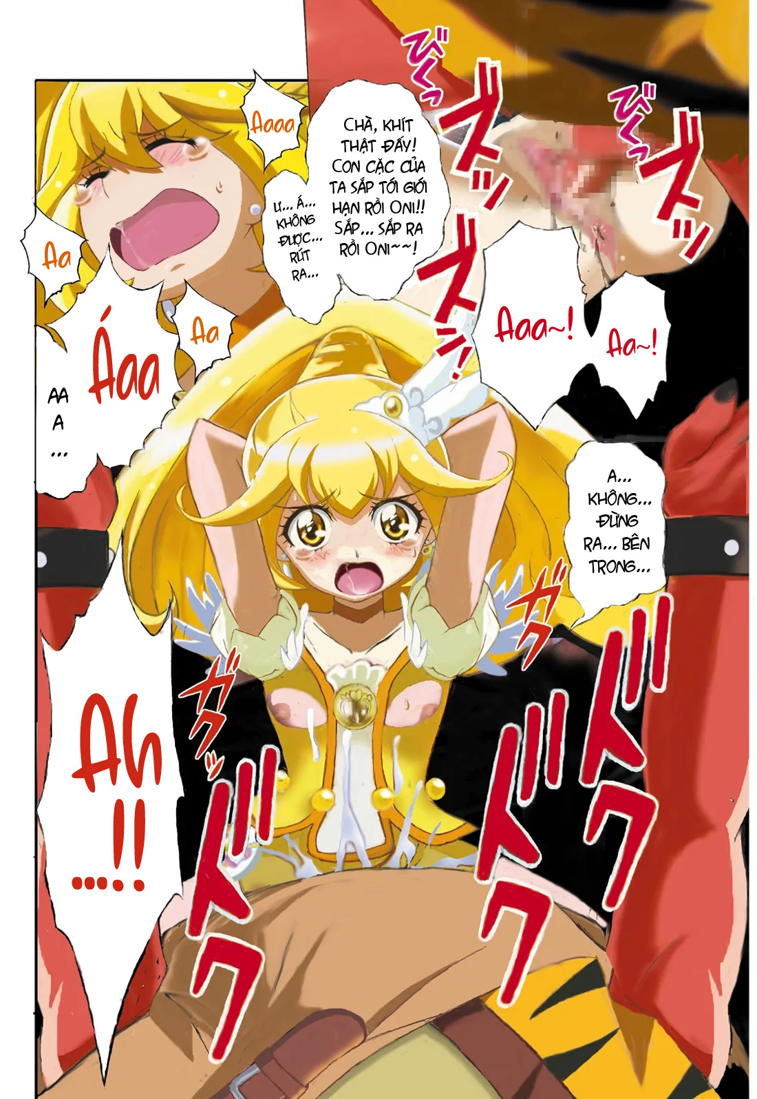 HentaiVN.net - Ảnh 13 - [Ero Tantei Jimusho] Evil Smile PreC*re! Bad End Full Color - Chap 1