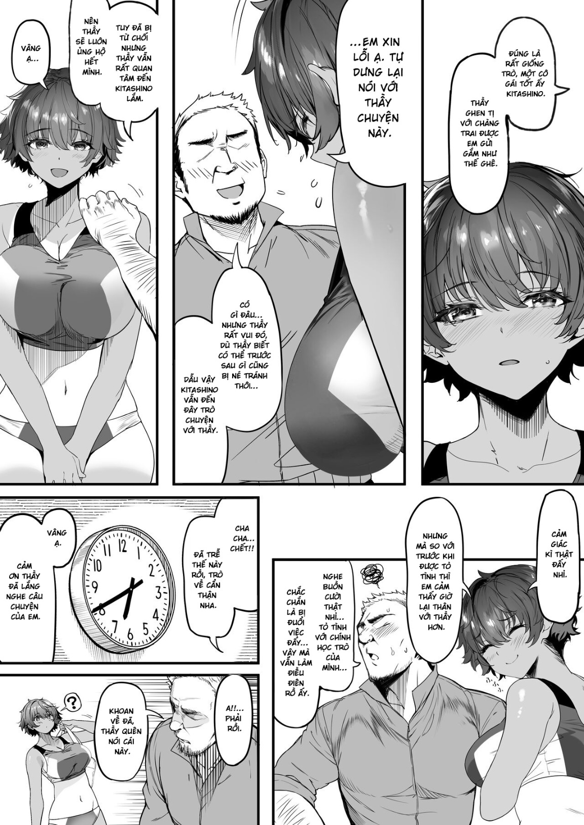 HentaiVN.net - Ảnh 14 - Kansai Gyogyou Kyoudou Kumiai (Marushin)] Rikujoubu no Bokukko Doukyuusei ga Chuunen Komon ni Mesu ni Sareru Ichibu Shijuu - Siêu phẩm