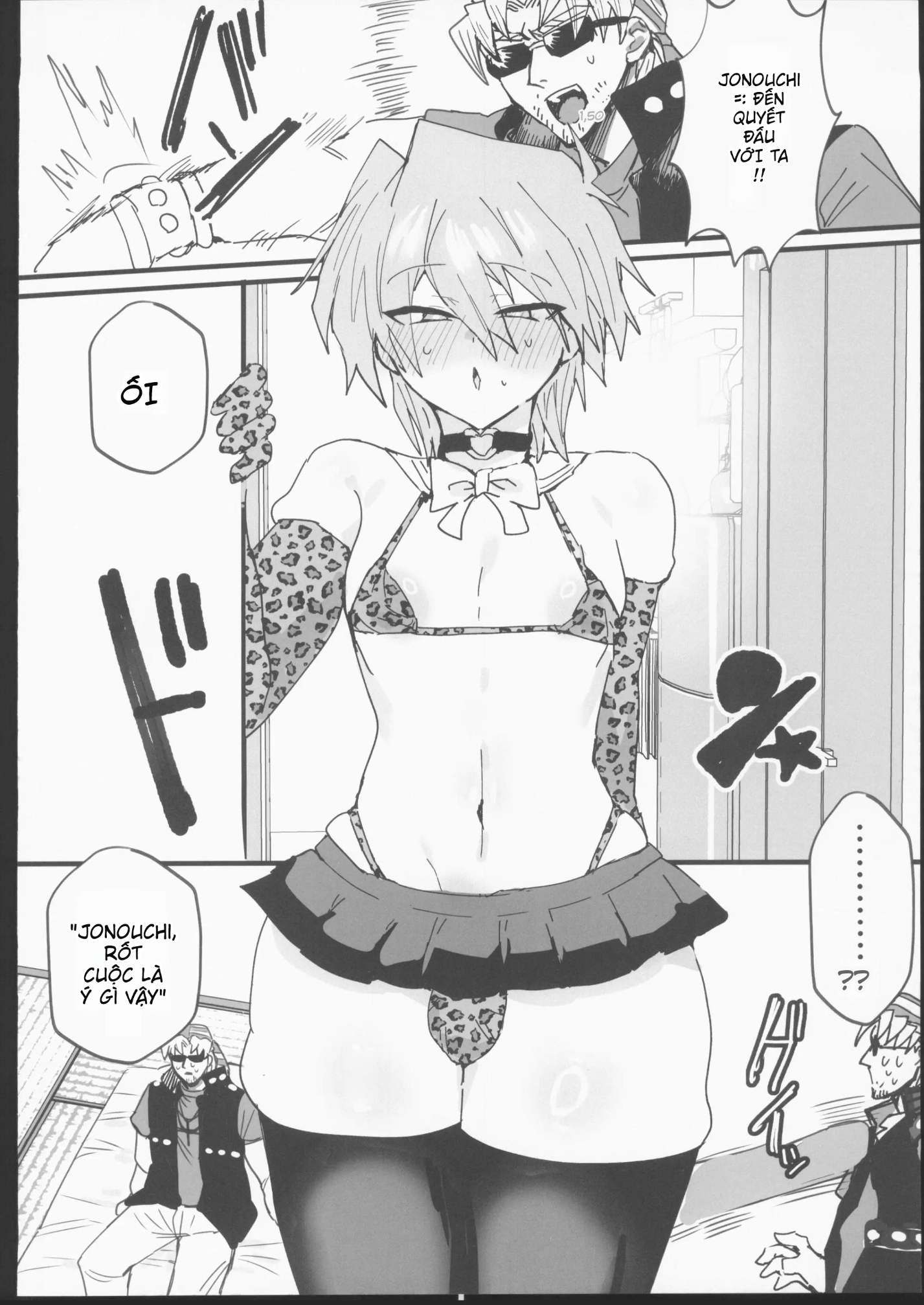 HentaiVN.net - Ảnh 13 - Tình yêu thuần khiết về sự giao phối của Jonouchi và Keith - Chap 1