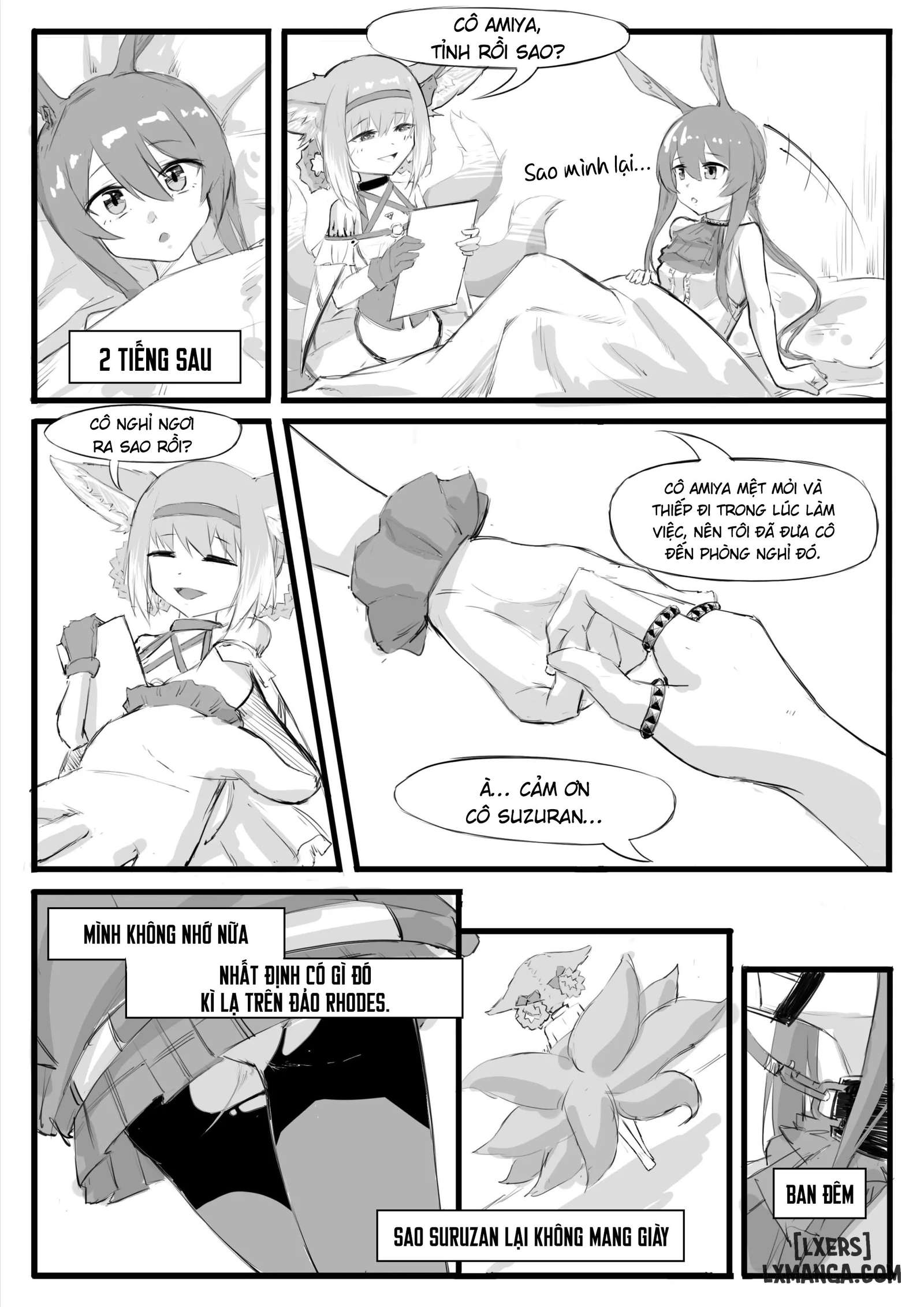 HentaiVN.net - Ảnh 13 - There Are Weird Things in the Rhodes Island - Oneshot