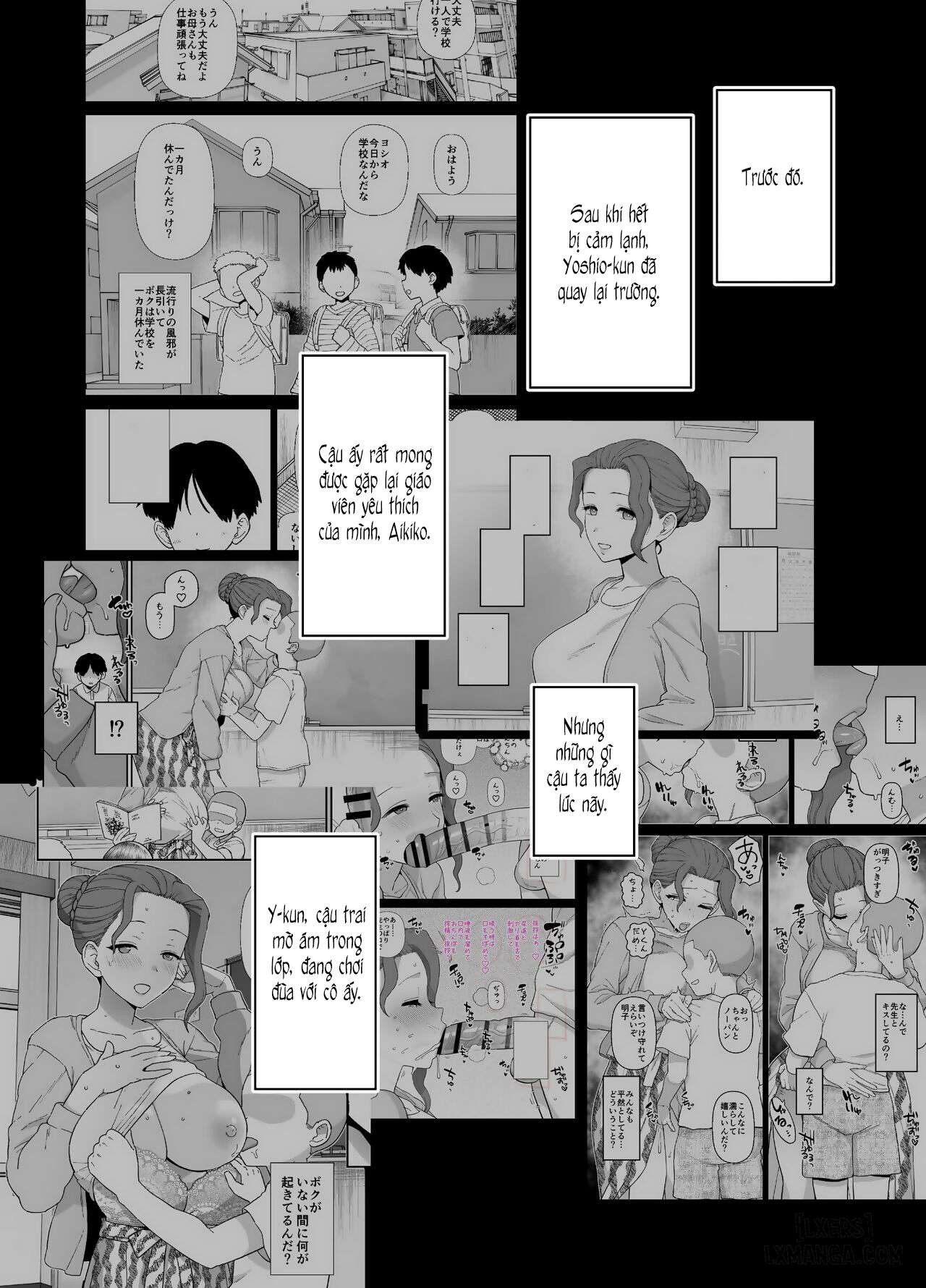 HentaiVN.net - Ảnh 13 - Giáo viên chủ nhiệm tận tụy của Y-kun - Oneshot